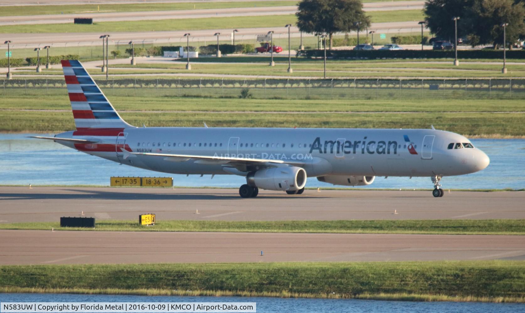 N583UW, 2014 Airbus A321-231 C/N 6181, MCO 2016