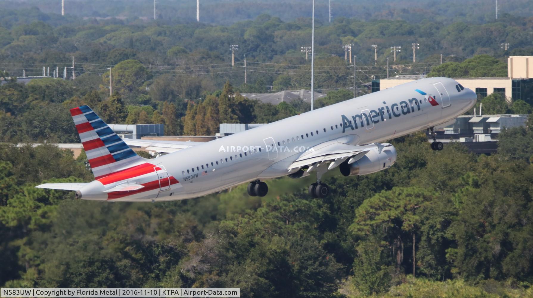 N583UW, 2014 Airbus A321-231 C/N 6181, TPA 2016