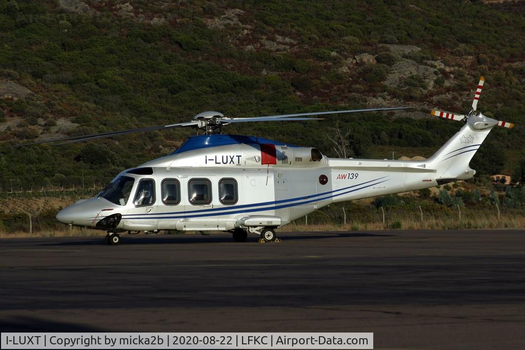 I-LUXT, AgustaWestland AW-139 C/N 31549, Parked