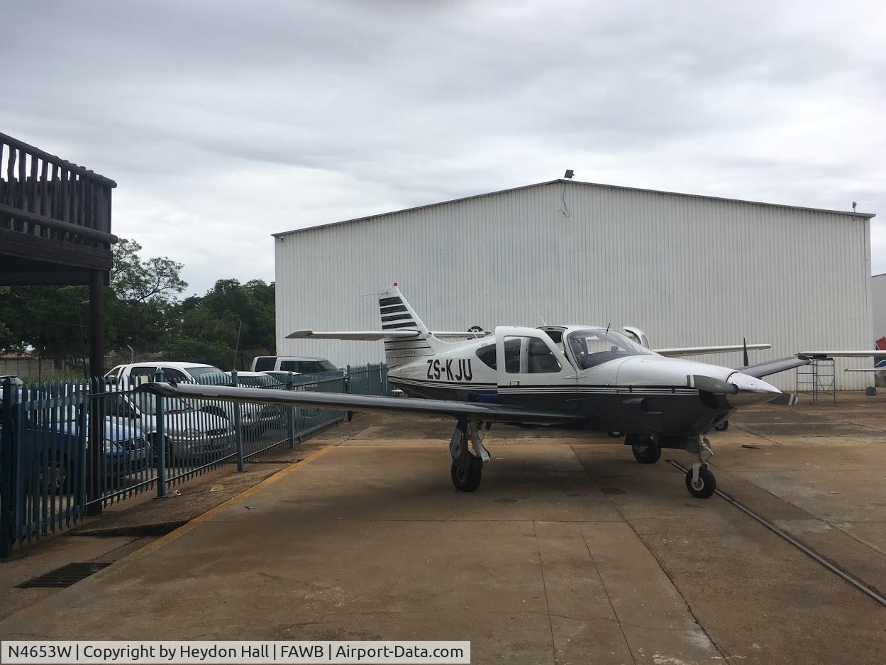 N4653W, 1977 Rockwell International 112TCA Commander C/N 13183, Based at Wonderboom airport (FAWB), Pretoria, South Africa
