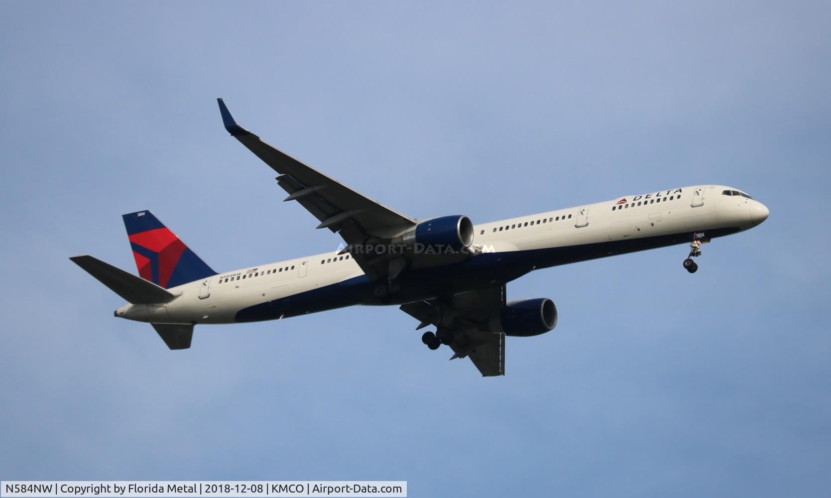 N584NW, 2002 Boeing 757-351 C/N 32984, MCO 2018
