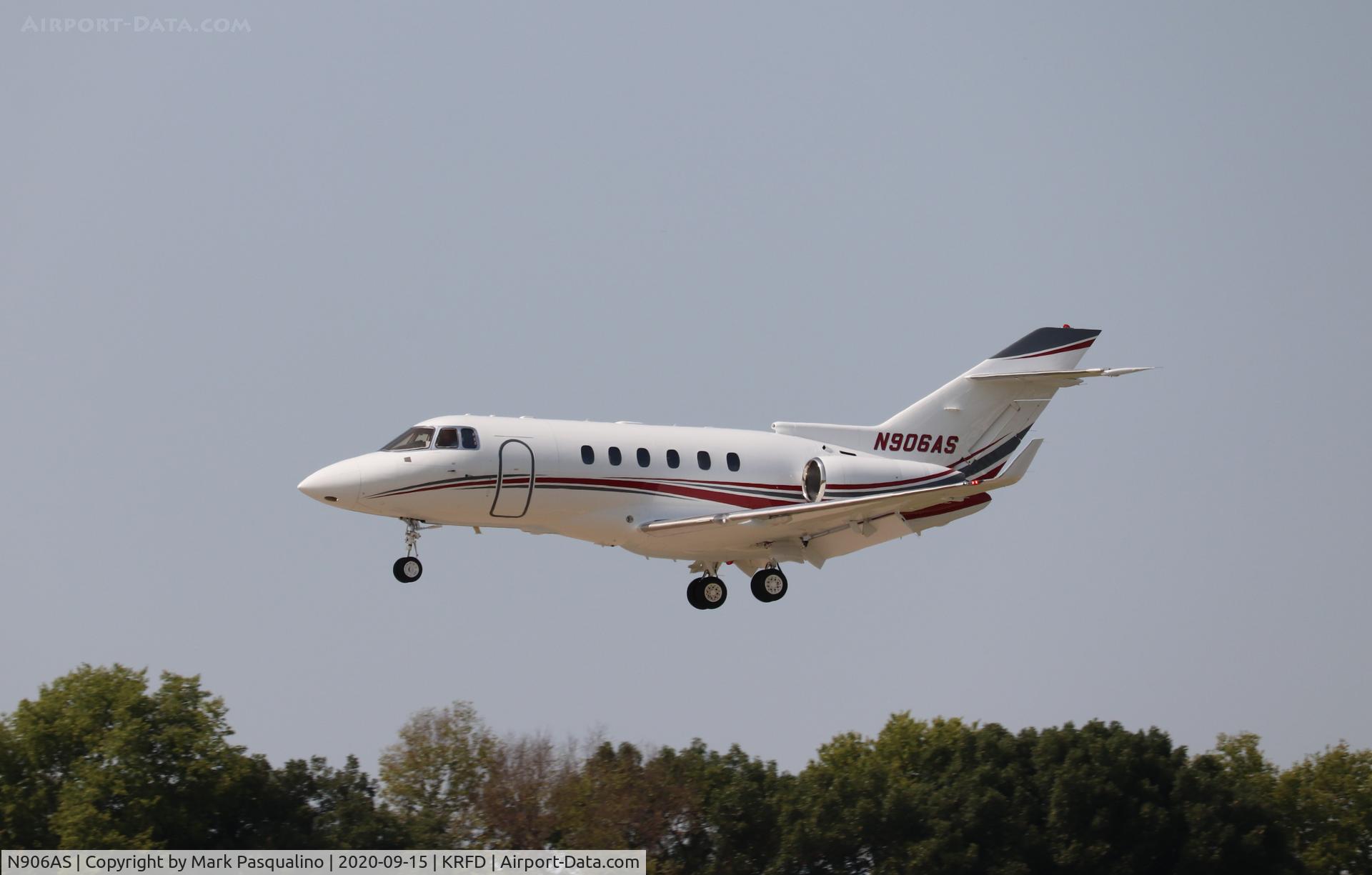 N906AS, 2002 Raytheon Hawker 800XP C/N 258569, Hawker 800XP