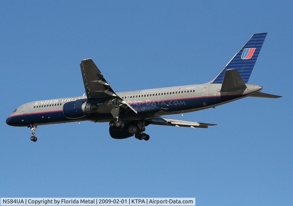N584UA, 1993 Boeing 757-222 C/N 26706, TPA 2009