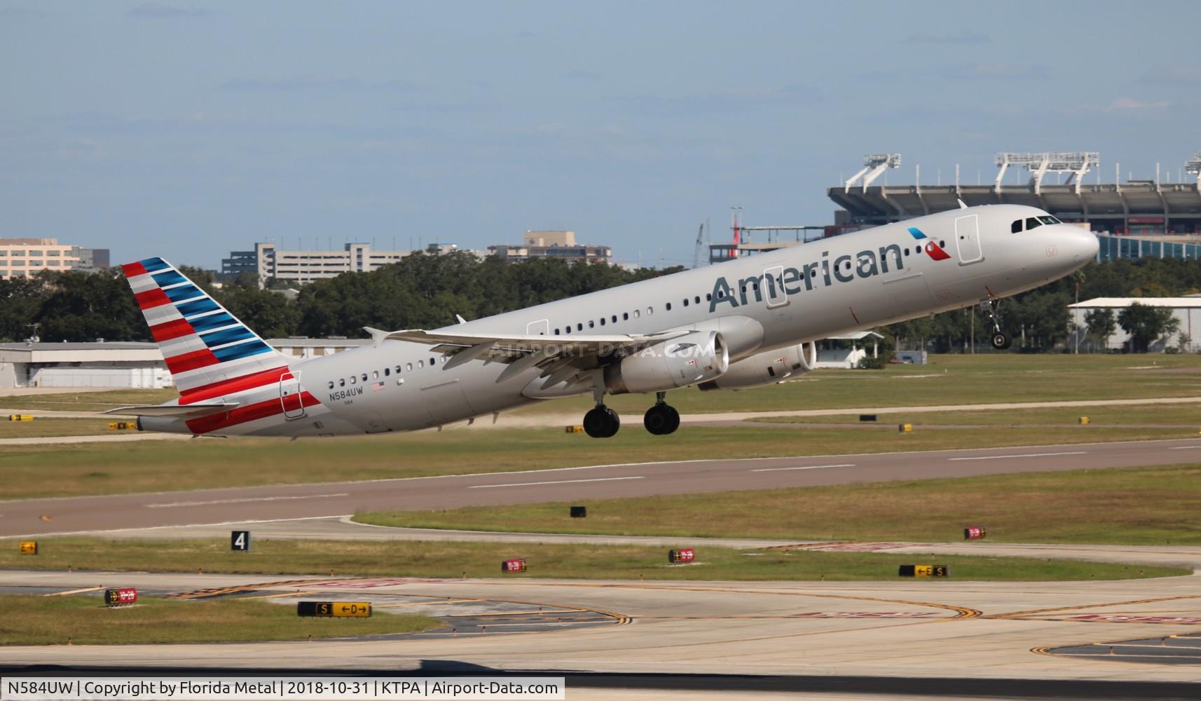N584UW, 2014 Airbus A321-231 C/N 6194, TPA 2018