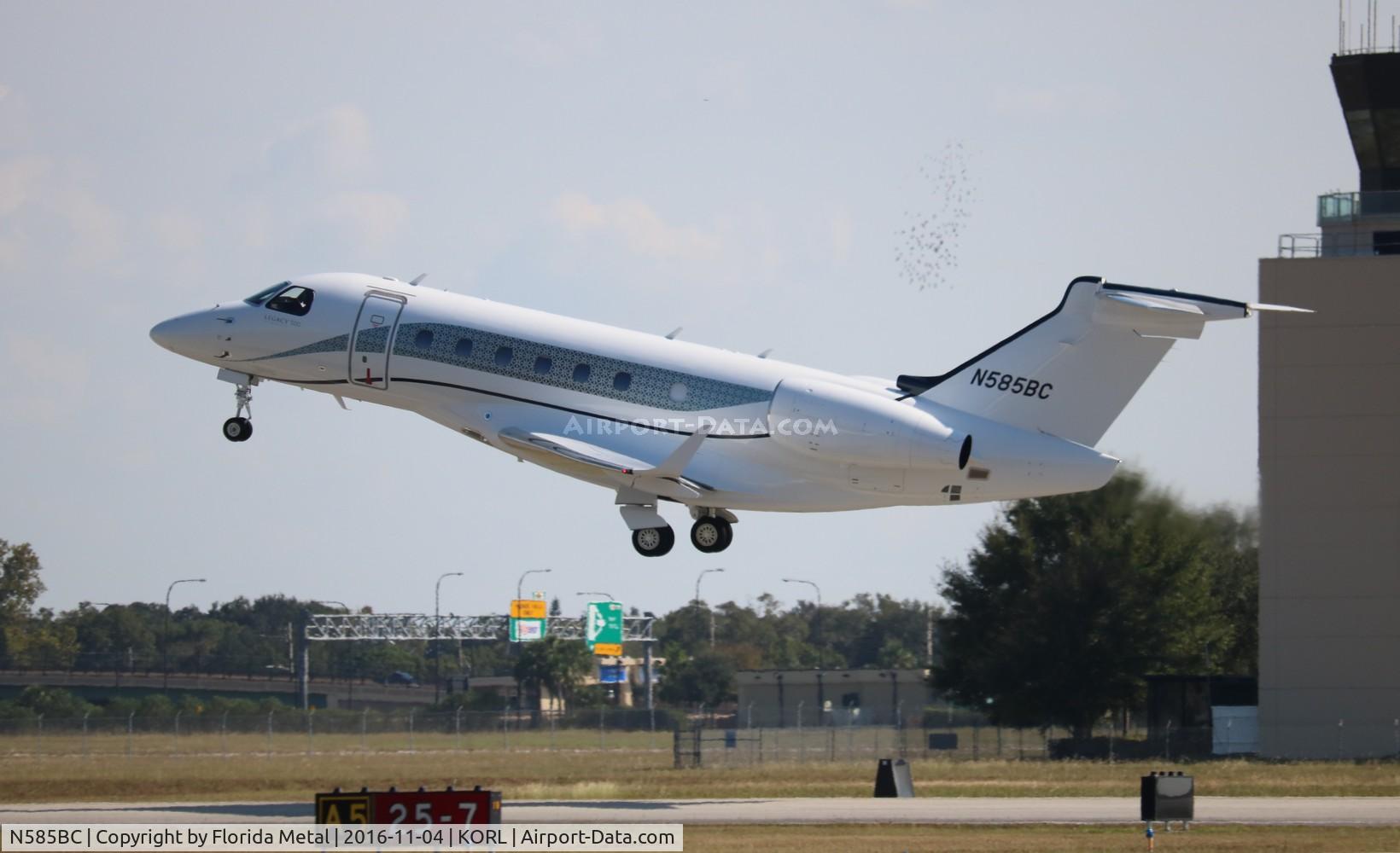 N585BC, 2015 Embraer EMB-550 Legacy 500 C/N 55000033, NBAA 2016