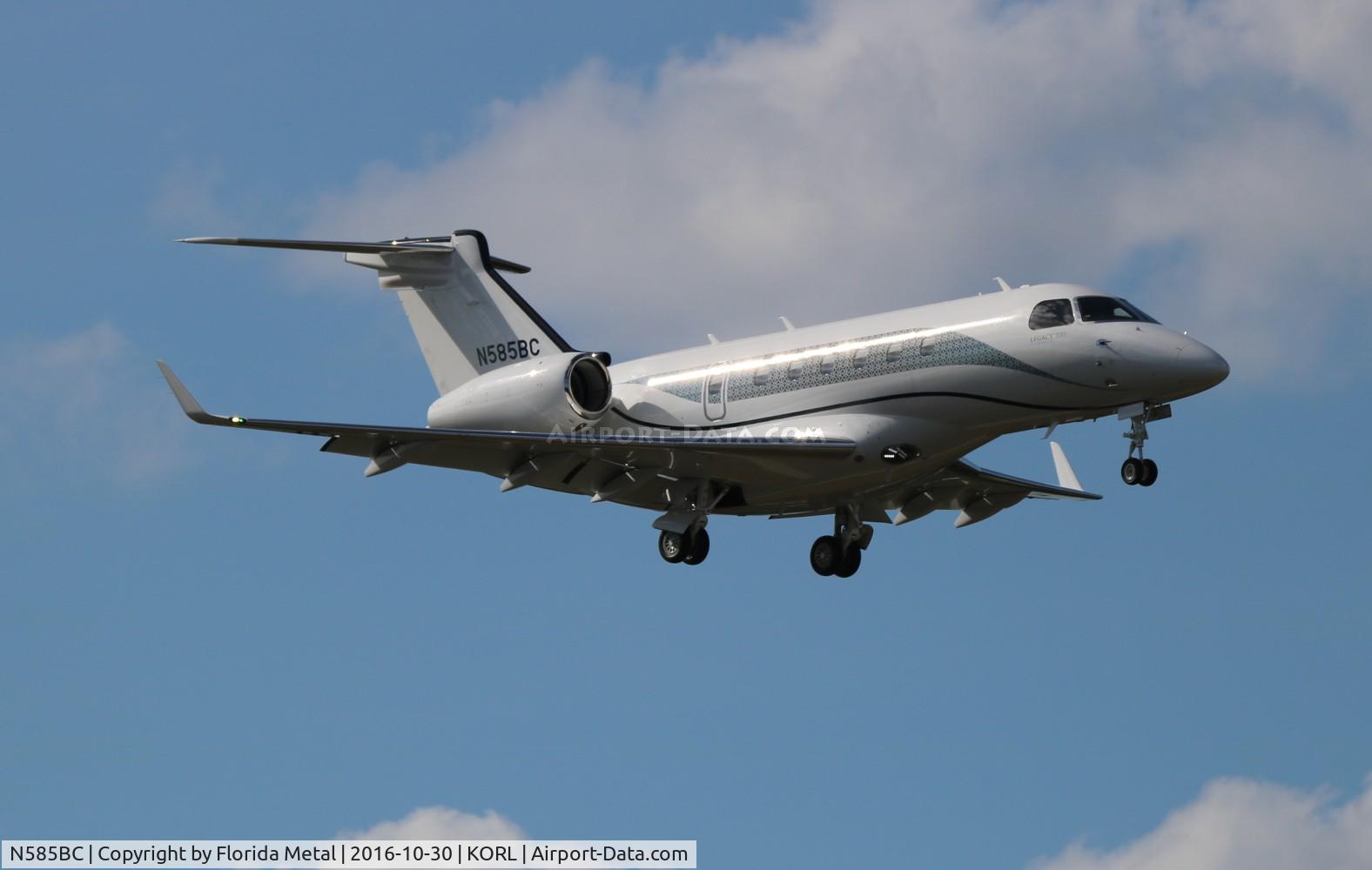 N585BC, 2015 Embraer EMB-550 Legacy 500 C/N 55000033, NBAA 2016