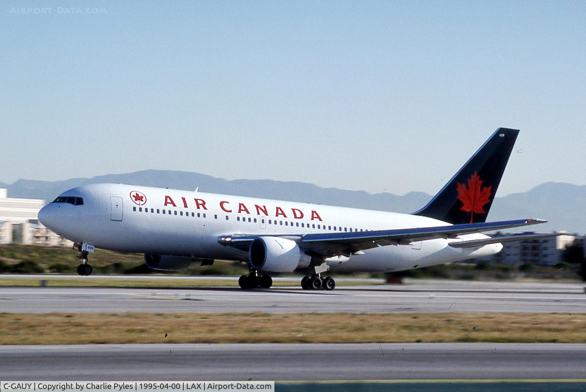 C-GAUY, 1984 Boeing 767-233 C/N 22525, Landing LAX