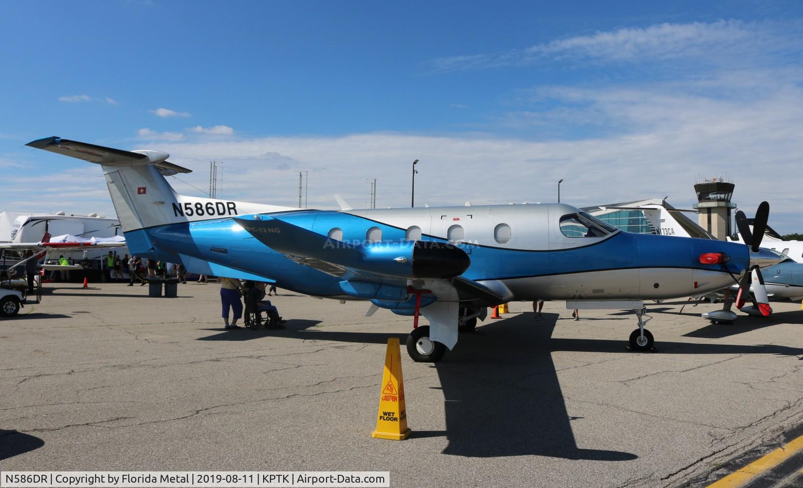 N586DR, 2012 Pilatus PC-12/47E C/N 1292, PTK 2019