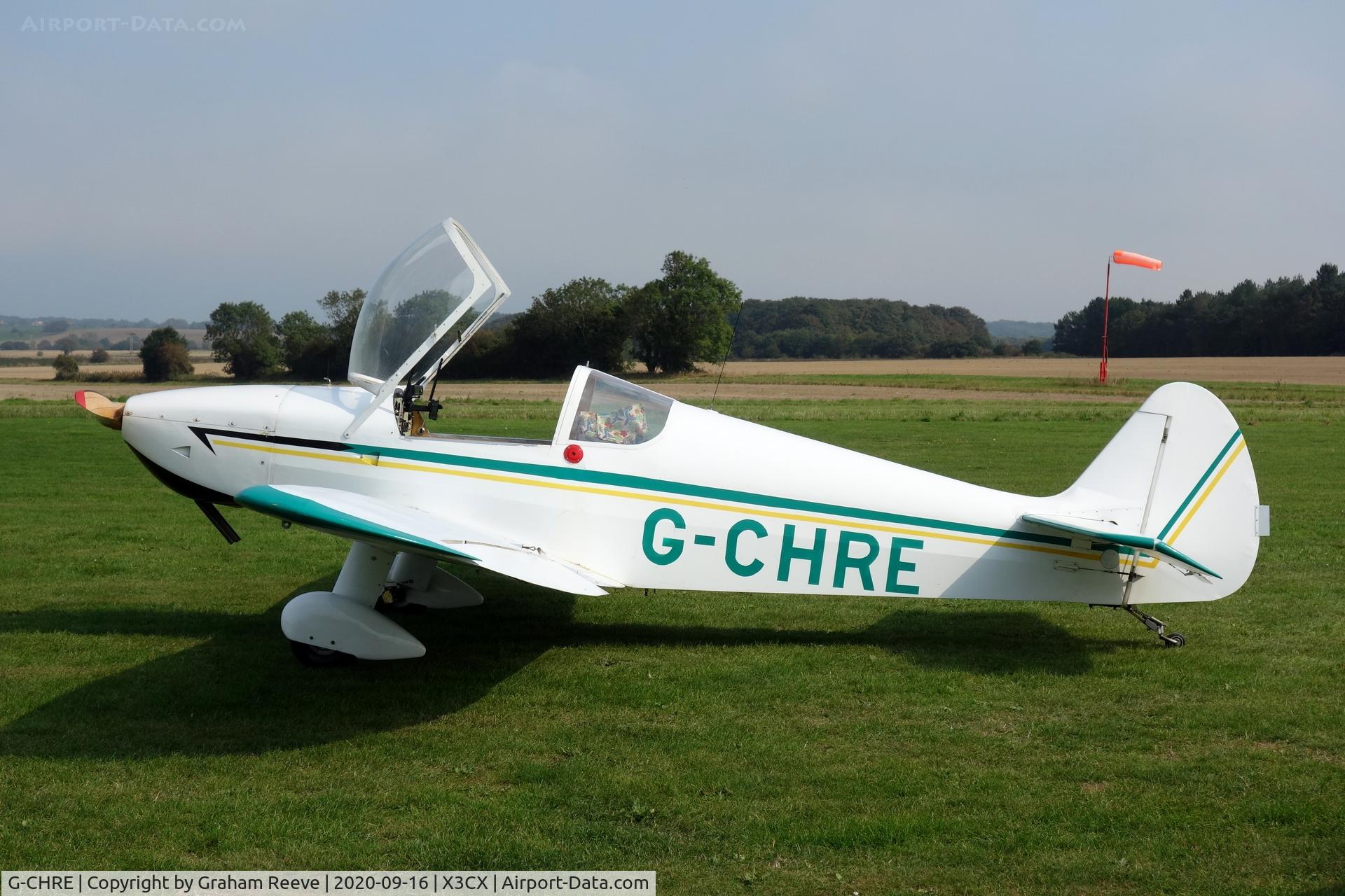 G-CHRE, Nicollier HN-700 Menestrel II C/N PFA 217-13867, Parked at Northrepps.