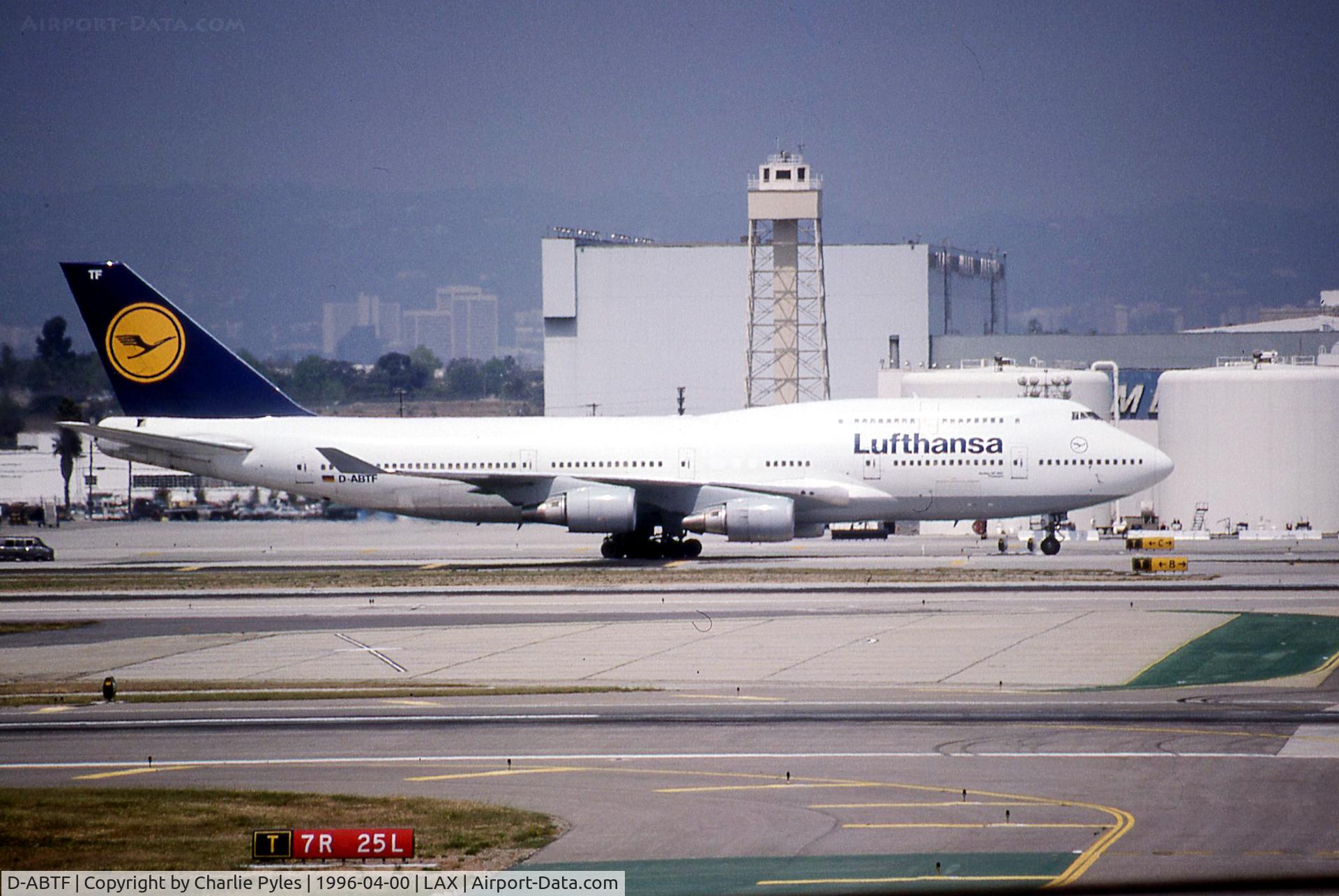 D-ABTF, 1991 Boeing 747-430M C/N 24967, Taxiing