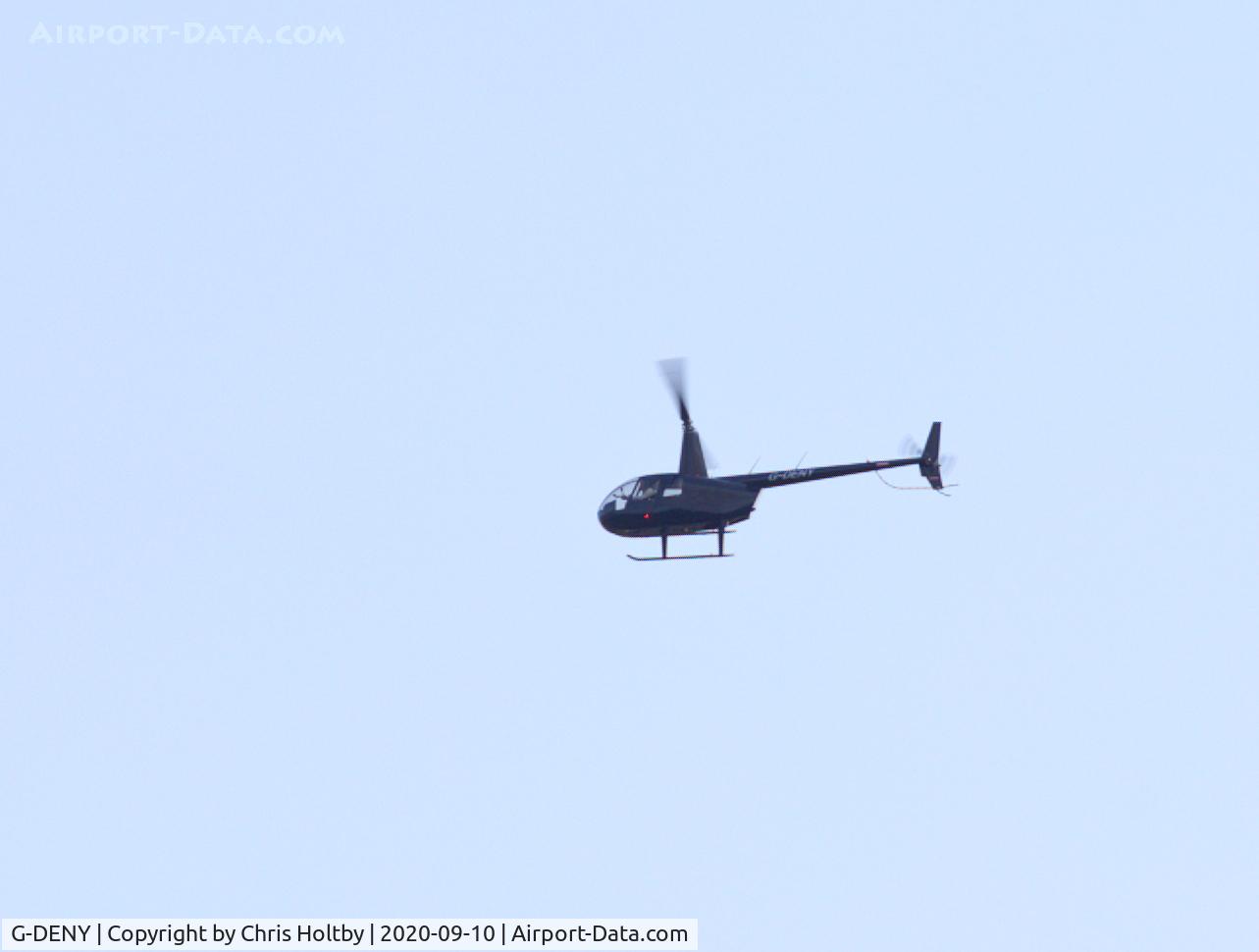 G-DENY, 2017 Robinson R44 Raven II C/N 14044, Over Potters Bar, Herts