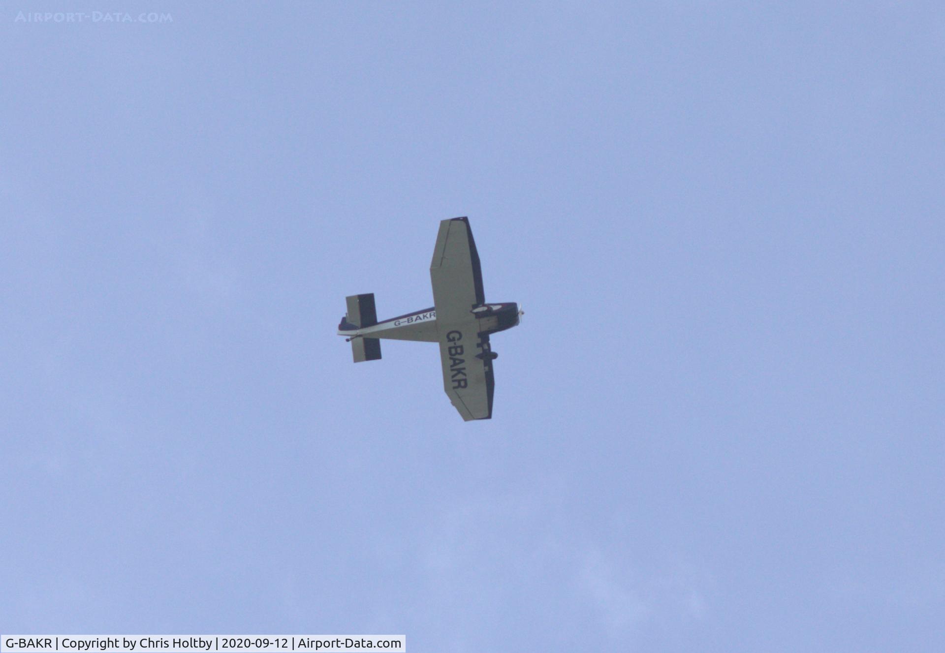 G-BAKR, 1958 SAN Jodel D-117 C/N 814, Over Potters Bar, Herts