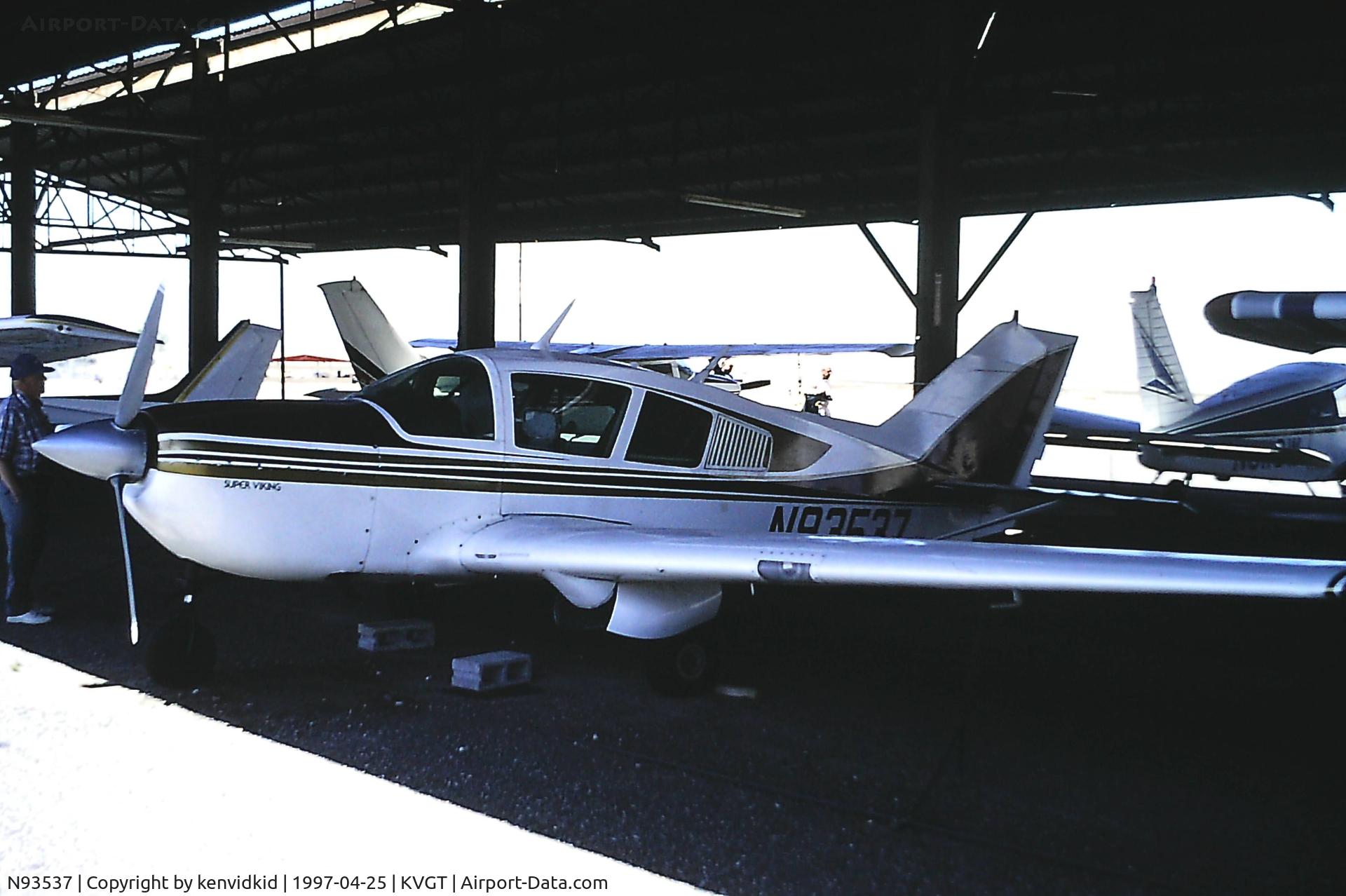 N93537, 1973 Bellanca 17-30A Viking C/N 73-30599, At North Las Vegas Airport prior to attending the Golden Air Tattoo at Nellis.