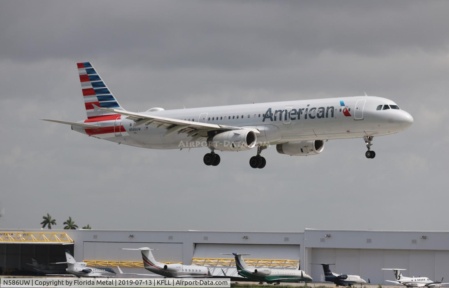 N586UW, 2014 Airbus A321-231 C/N 6230, FLL 2019