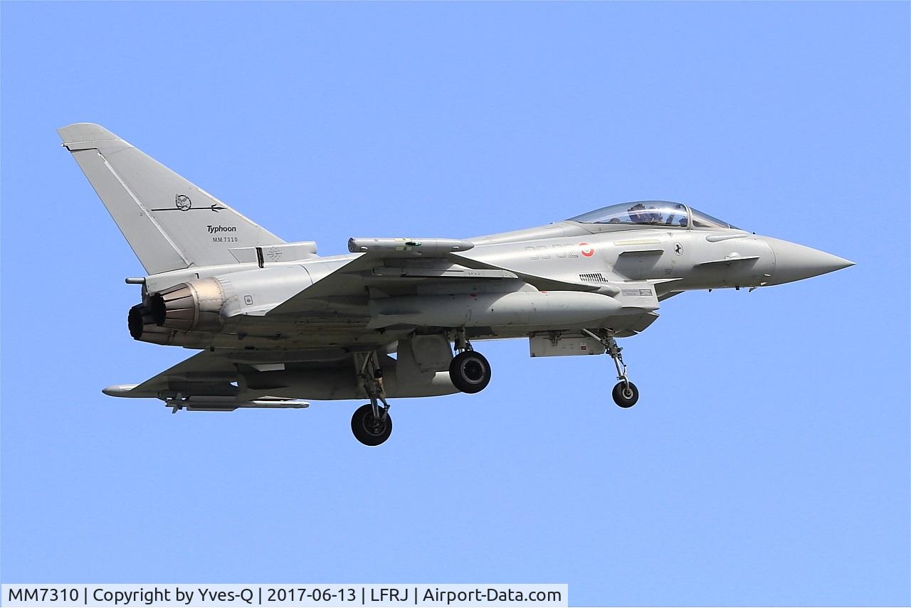 MM7310, Eurofighter EF-2000 Typhoon S C/N IS042, Eurofighter EF-2000 Typhoon S, On final rwy 08, Landivisiau Naval Air Base (LFRJ) Tiger Meet 2017