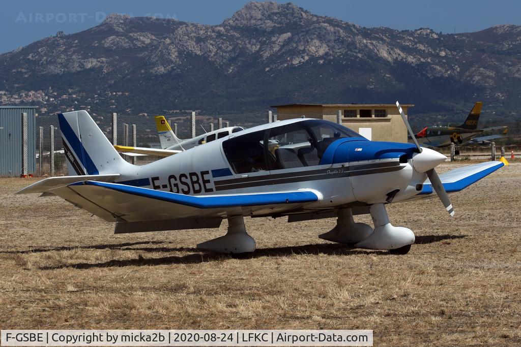 F-GSBE, Robin DR-400-120 C/N 2337, Parked