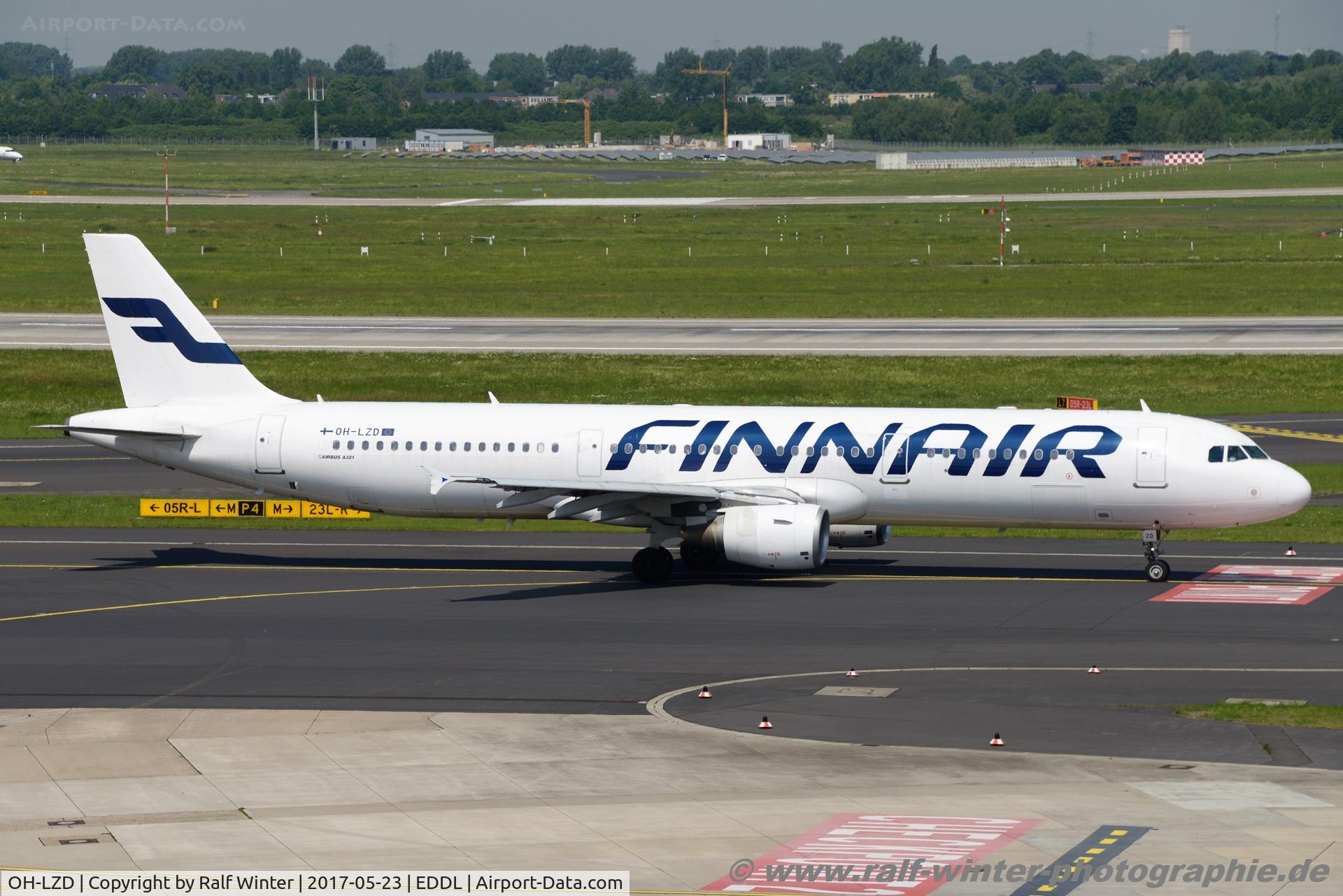 OH-LZD, 2000 Airbus A321-211 C/N 1241, Airbus A321-211 - AY FIN Finnair - 1241 - OH-LZD - 23.05.2017 - DUS