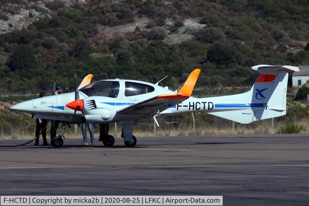 F-HCTD, 2008 Diamond DA-42 Twin Star C/N 42.359, Parked