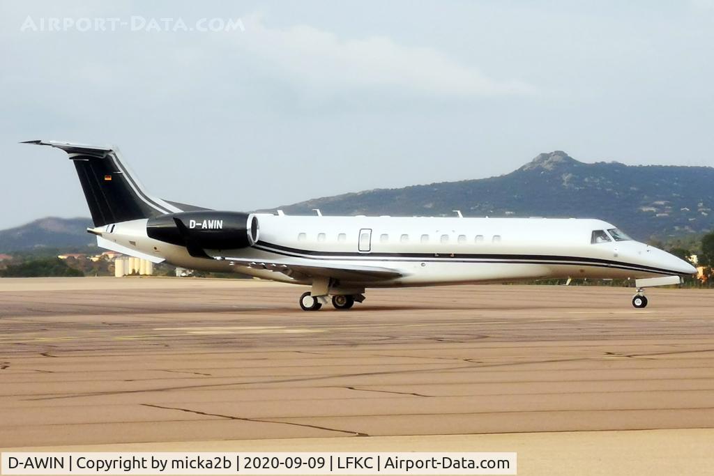 D-AWIN, 2018 Embraer EMB-135BJ Legacy 650 C/N 14501231, Taxiing
