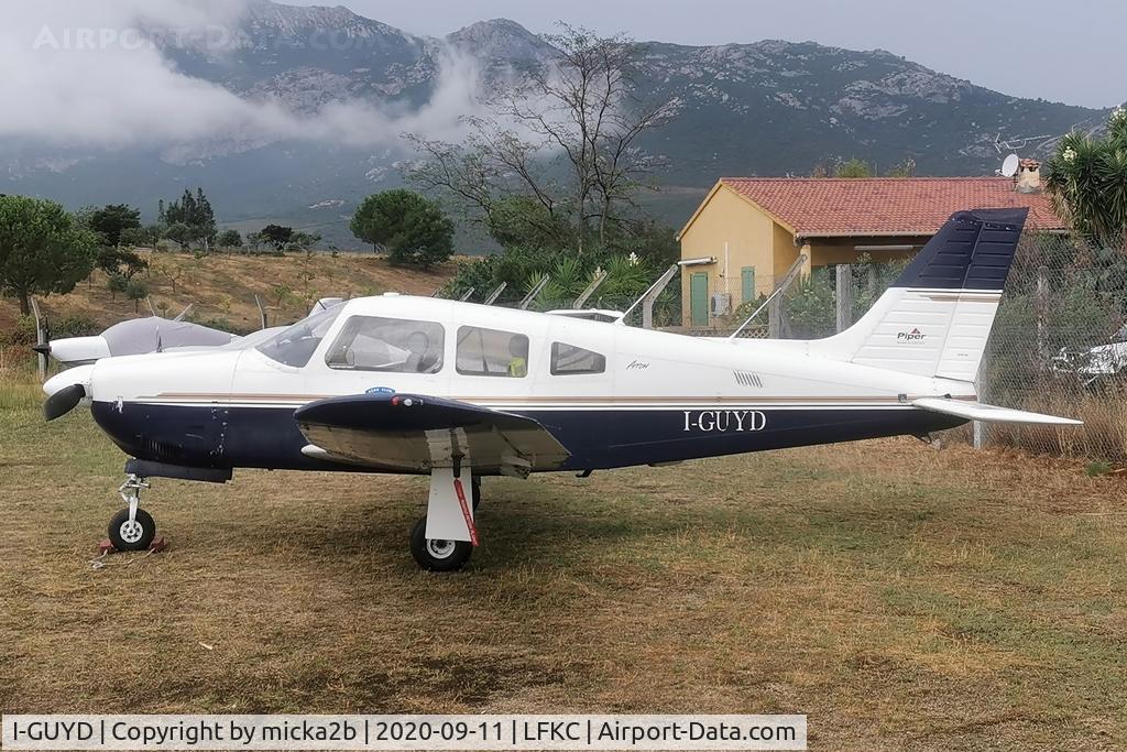 I-GUYD, Piper PA-28R-201 Cherokee Arrow III C/N 2844009, Parked