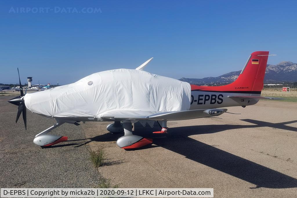 D-EPBS, 2014 Cirrus SR-22T G5-GTS Carbon C/N 0811, Parked