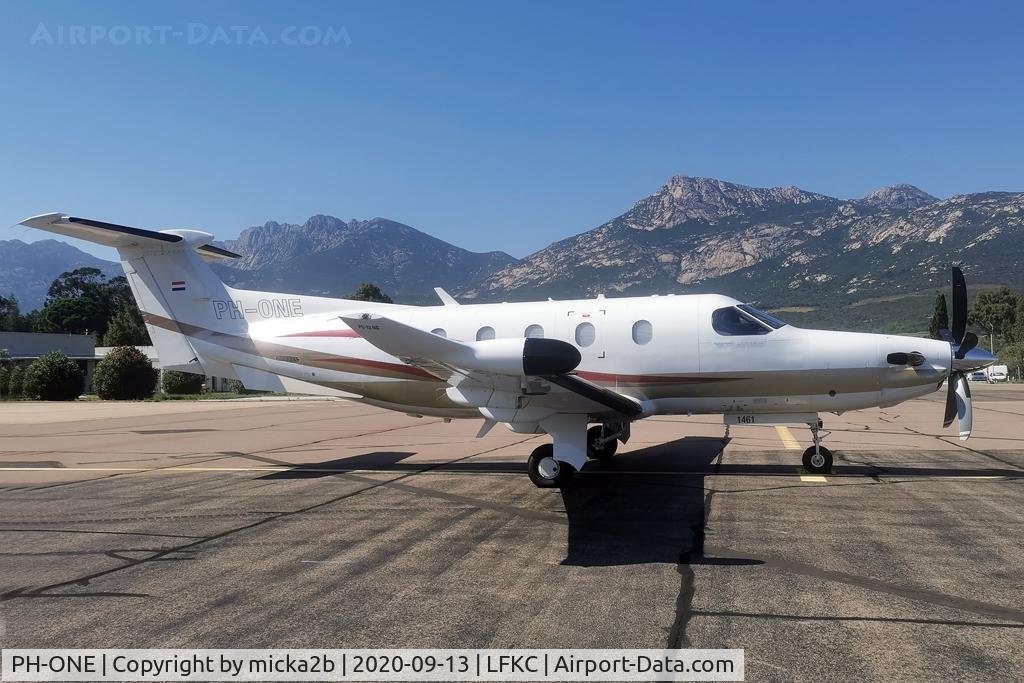 PH-ONE, 2014 Pilatus PC-12/47E C/N 1461, Parked