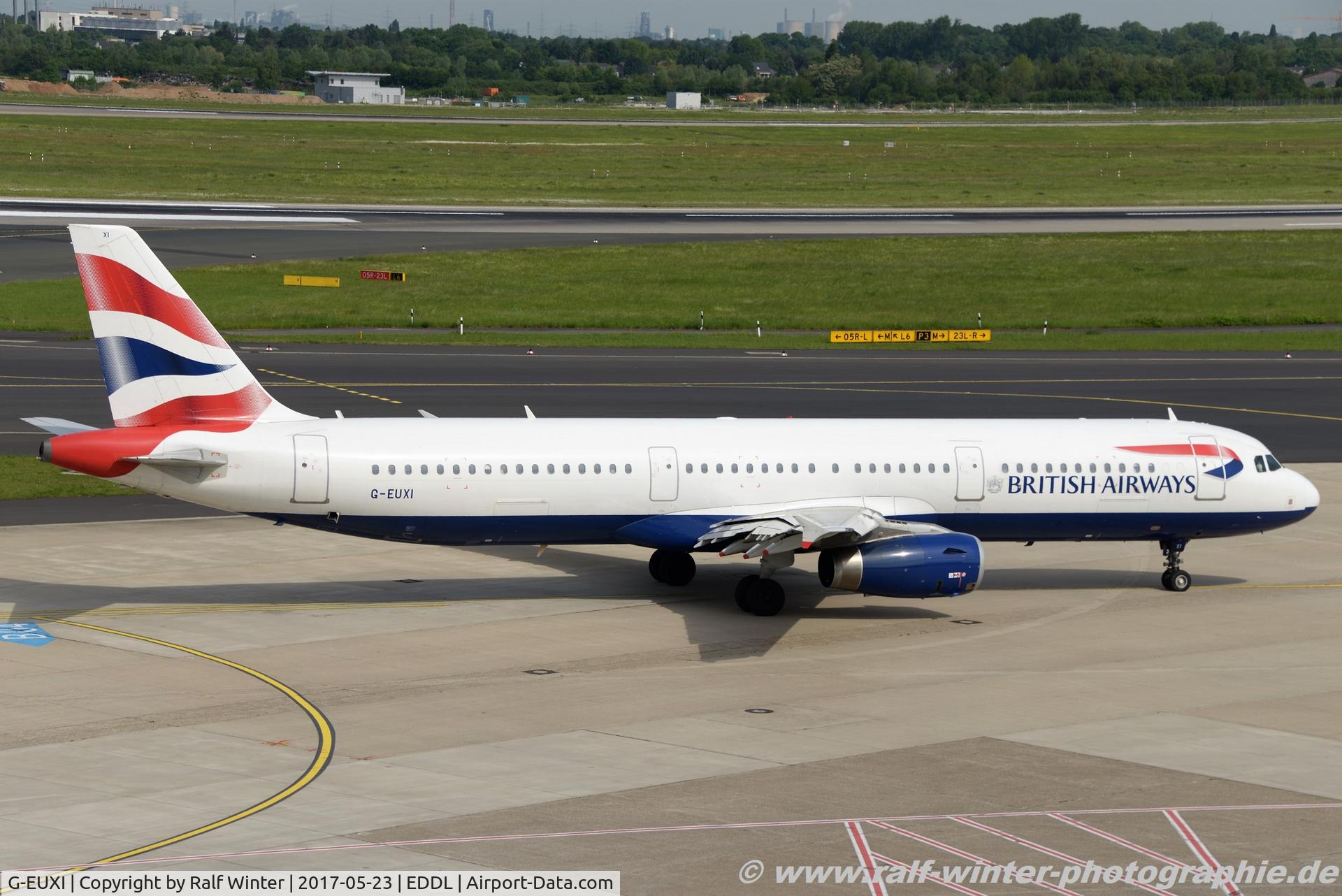 G-EUXI, 2005 Airbus A321-231 C/N 2536, Airbus A321-231 - BA BAW British Airways - 2536 - G-EUXI - 23.05.2017 - DUS