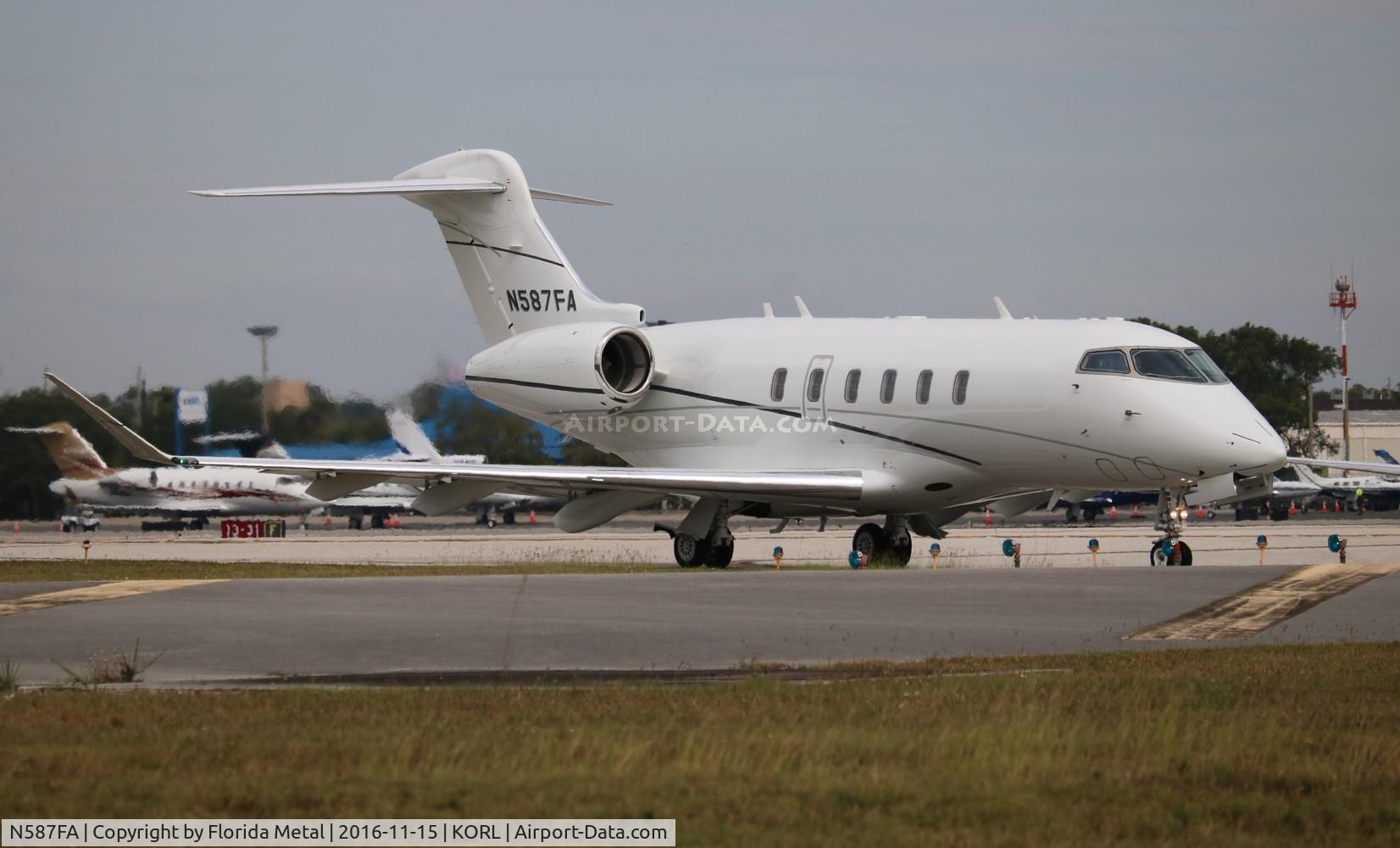 N587FA, 2015 Bombardier Challenger 350 (BD 100-1A10) C/N 20587, ORL 2016