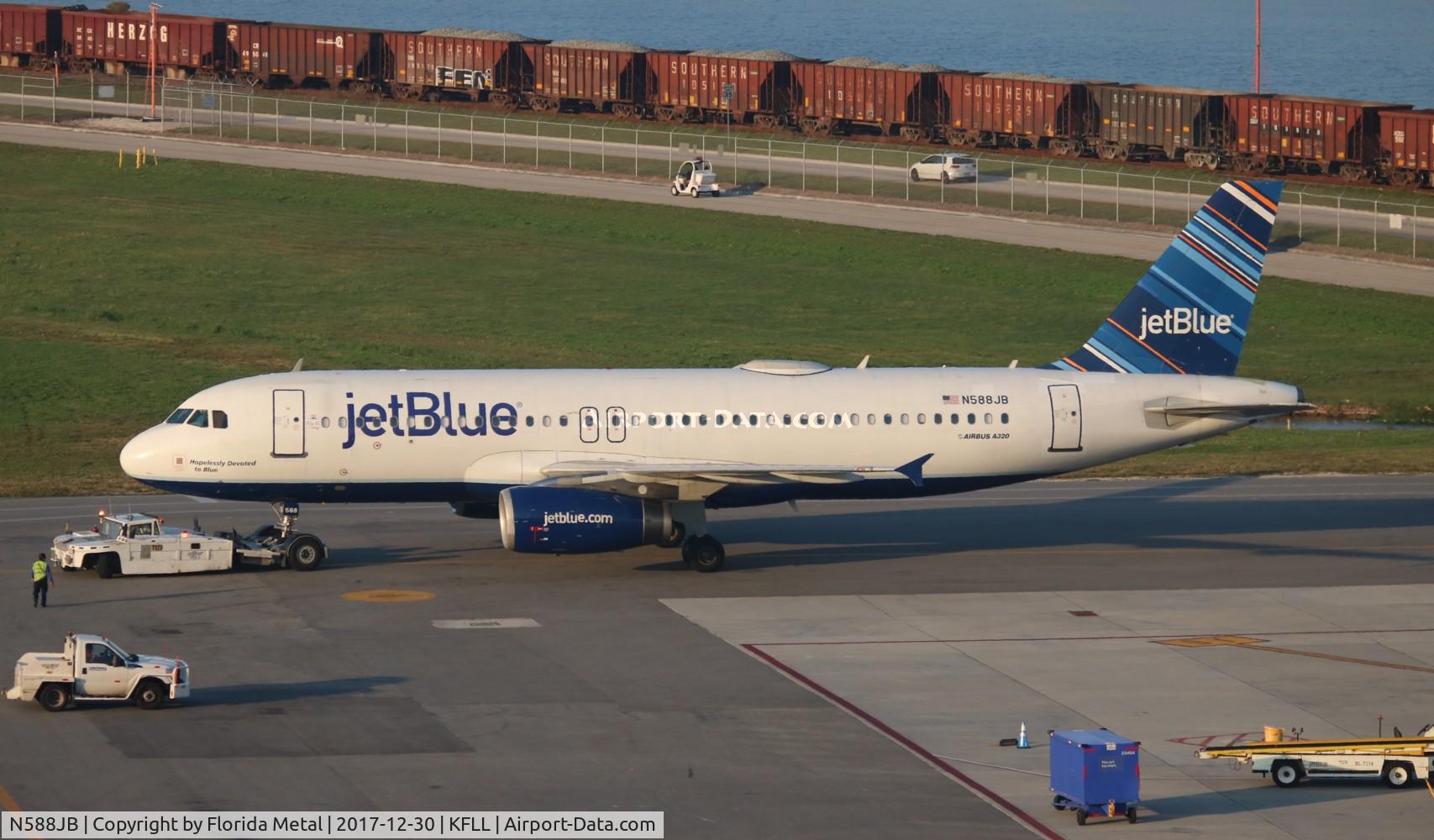 N588JB, 2004 Airbus A320-232 C/N 2201, FLL 2017