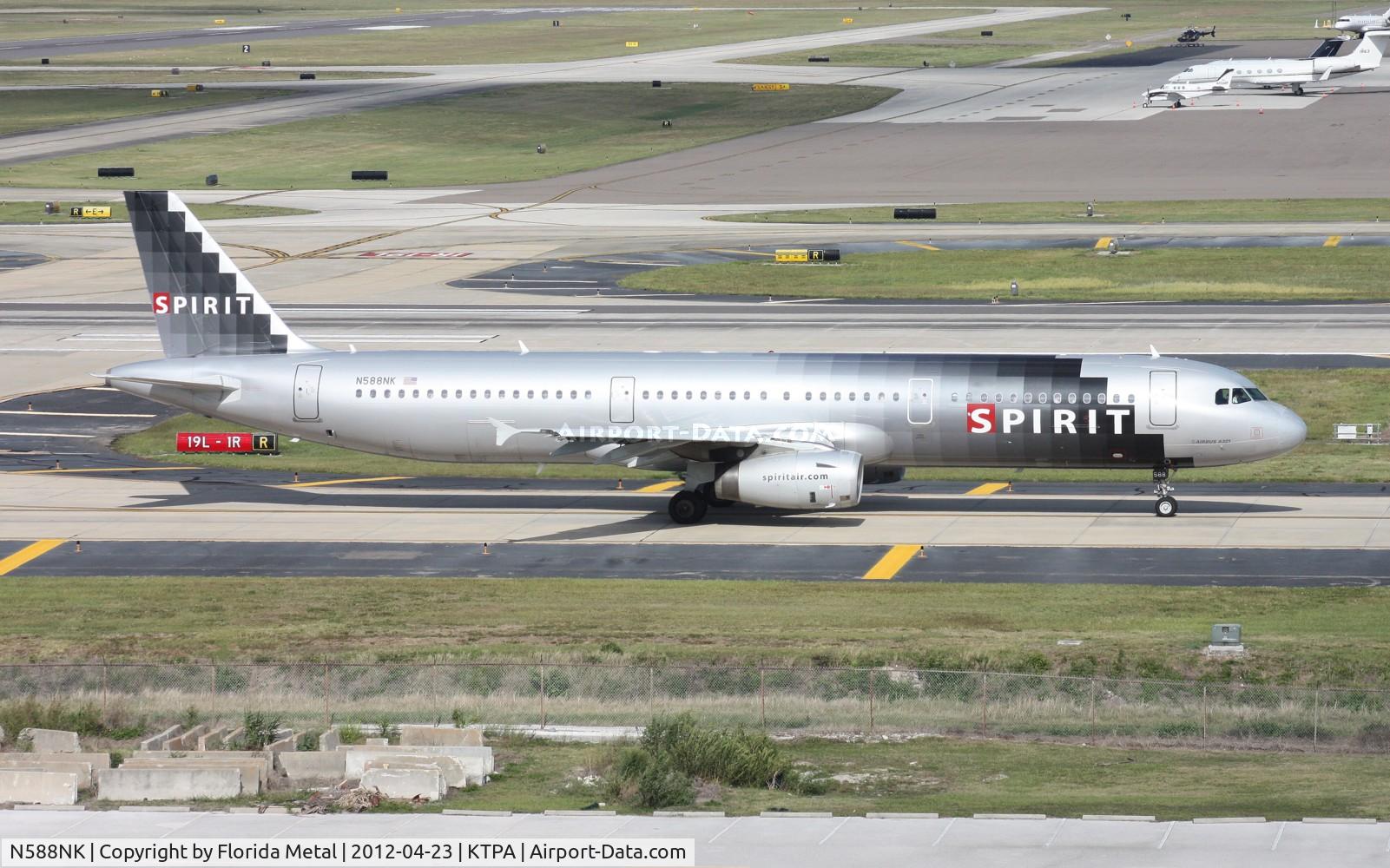 N588NK, 2005 Airbus A321-231 C/N 2590, TPA 2012