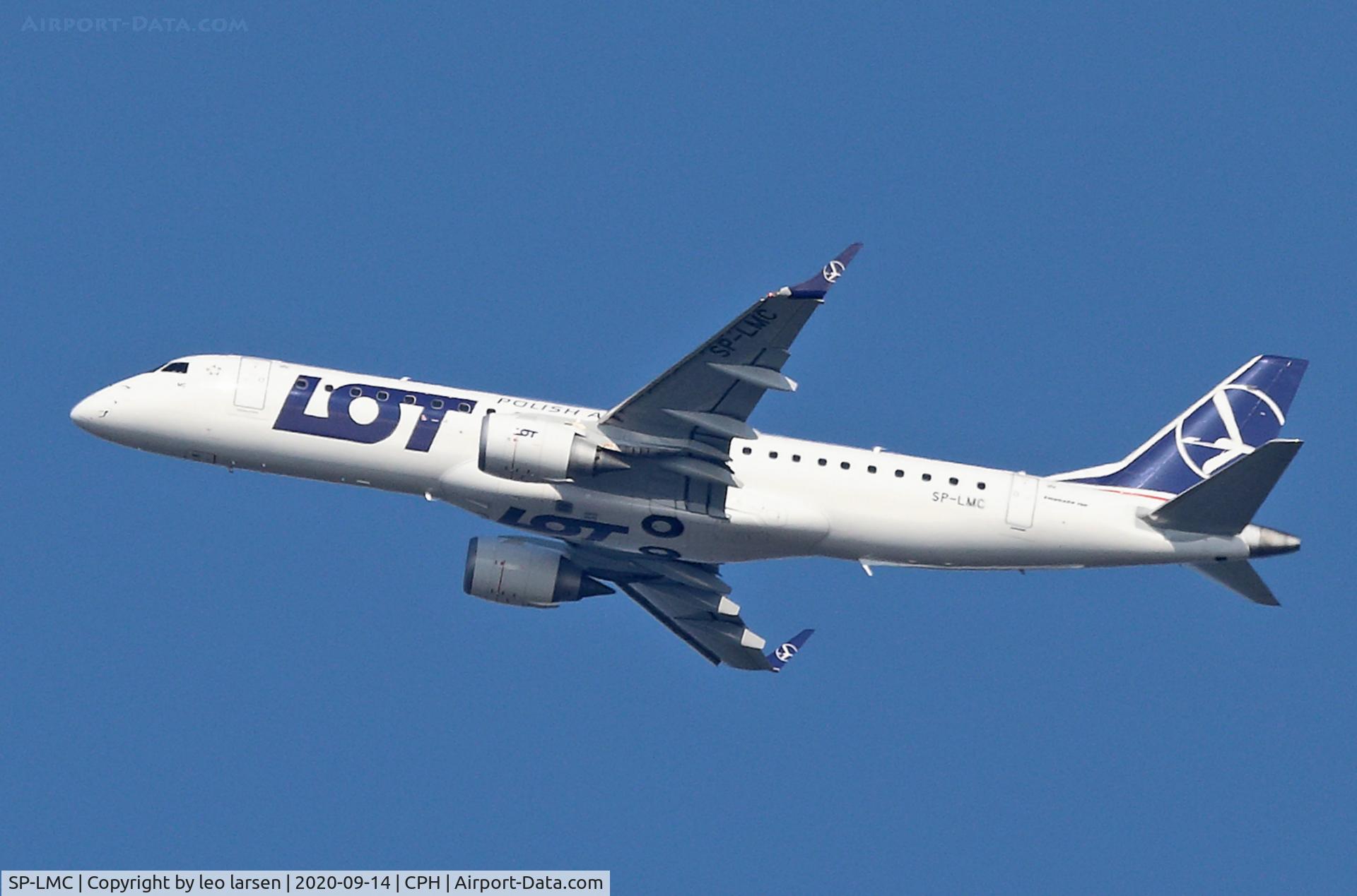 SP-LMC, 2018 Embraer 190LR (ERJ-190-100LR) C/N 19000763, Copenhagen 14.9.2020