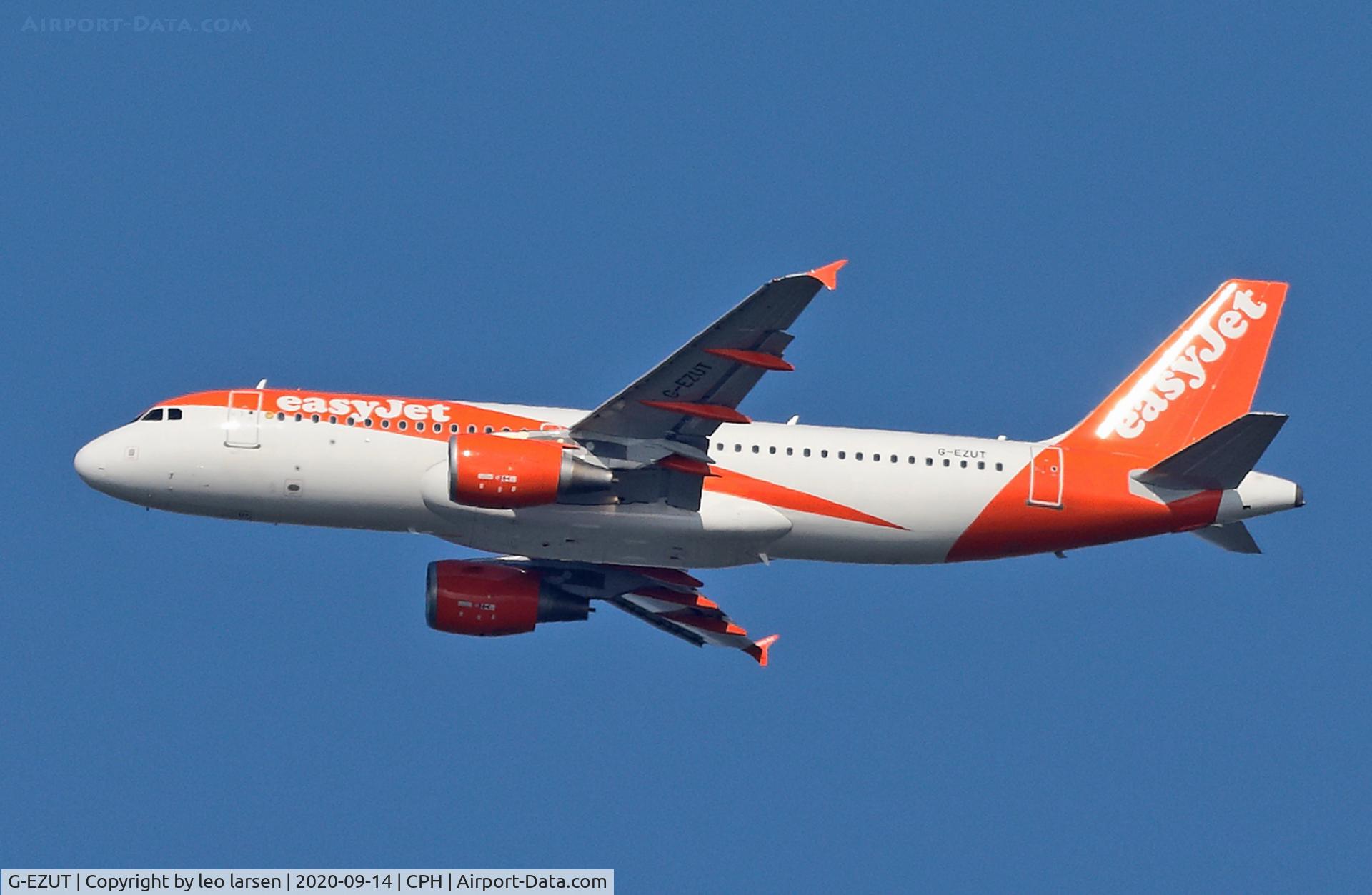 G-EZUT, 2012 Airbus A320-214 C/N 5113, Copenhagen 14.9.2020