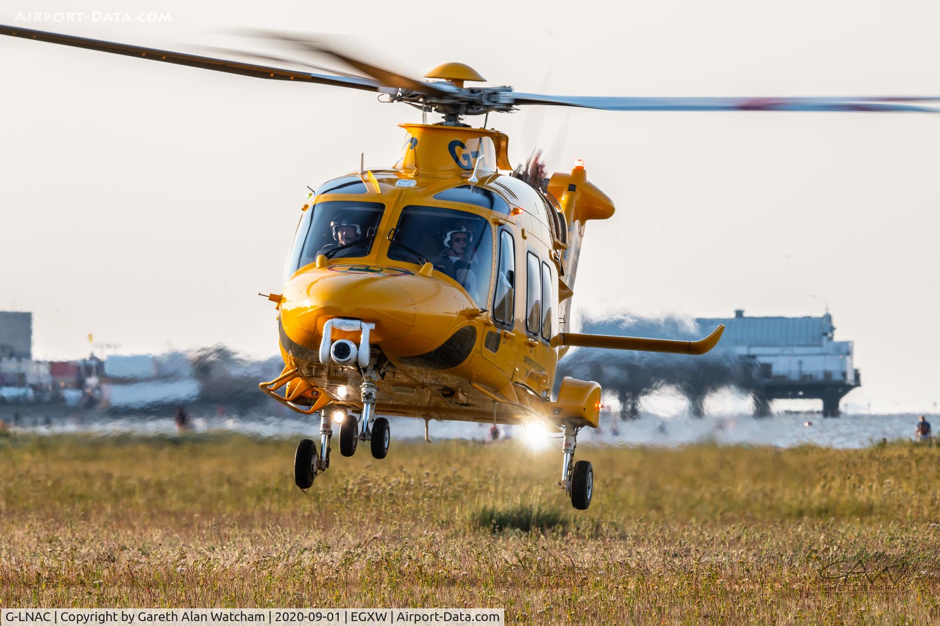 G-LNAC, 2016 Leonardo AW-169 C/N 69023, Air Ambulance on call in Cleethorpes