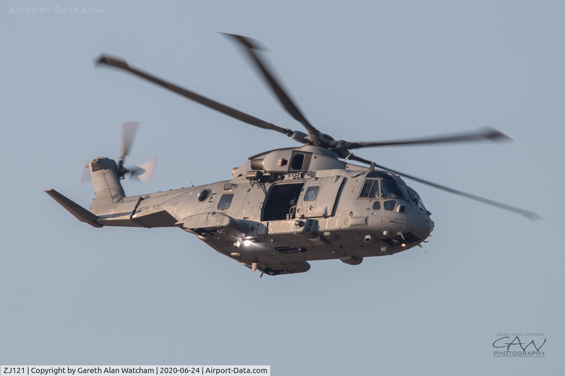 ZJ121, 2000 Agusta/Westland Merlin HC.4 C/N 50099/RAF05, Operating at Donna Nook