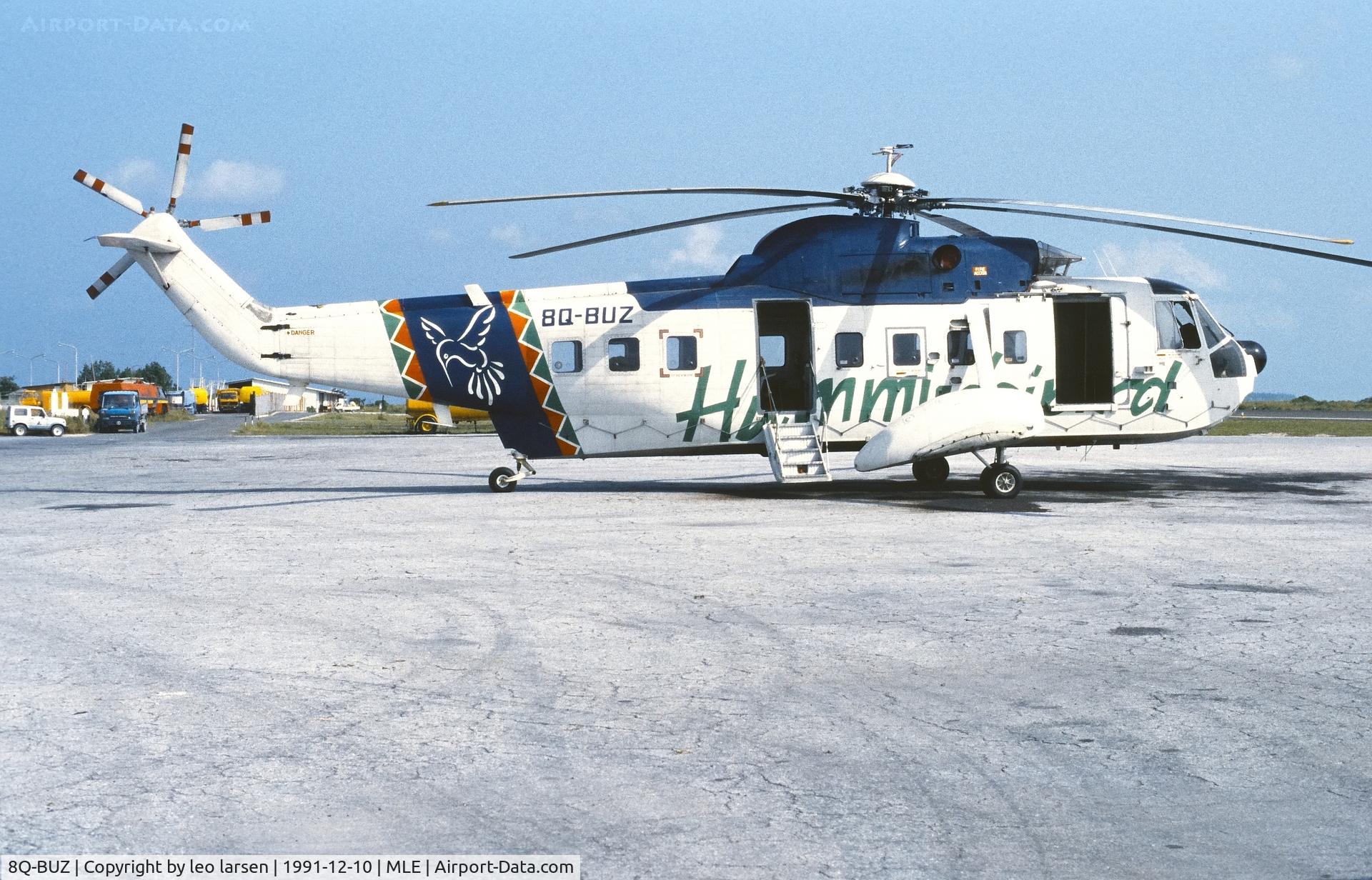 8Q-BUZ, 1970 Sikorsky S-61N C/N 61473, Male 10.12.1991
