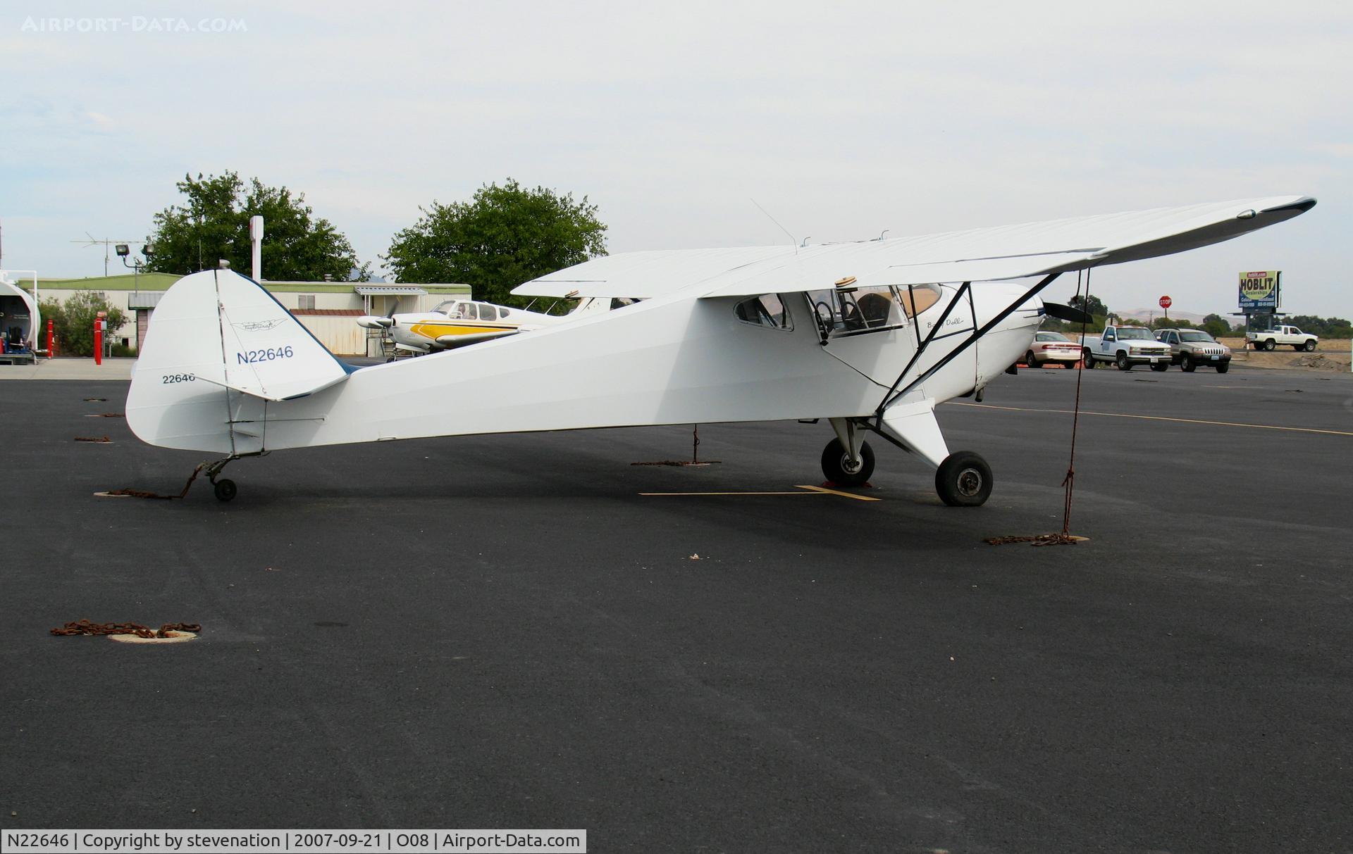 N22646, 1939 Taylorcraft BC-65 C/N 1293, Locally-based 1939 Taylorcraft BC-65 @ Colusa County Airport, CA named 
