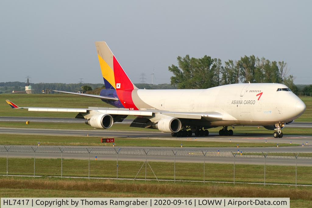 HL7417, 1993 Boeing 747-48EM(BDSF) C/N 25779, Asiana Airlines Cargo Boeing 747-400(BDSF)