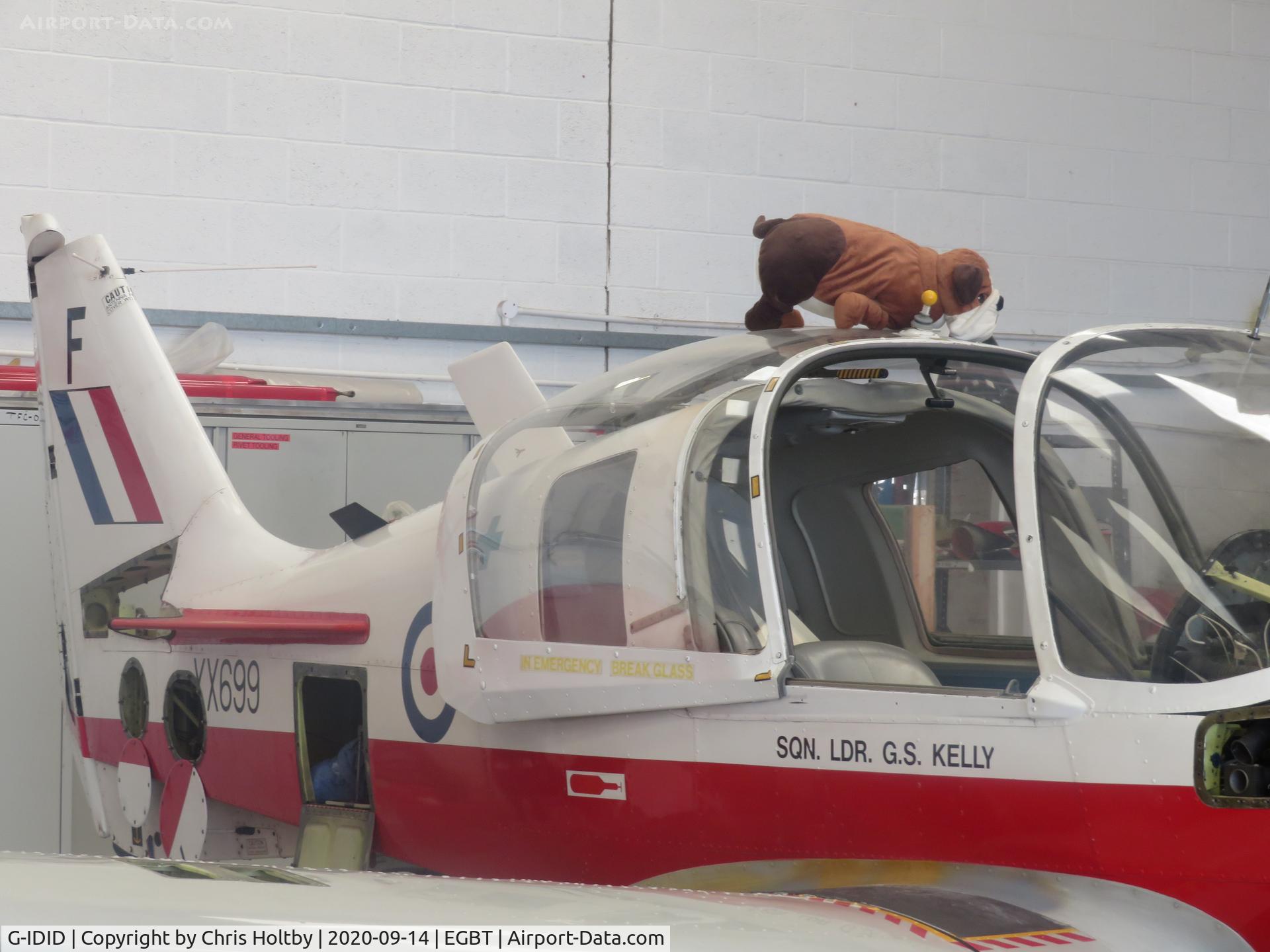 G-IDID, 1975 Scottish Aviation Bulldog T.1 C/N BH120/348, 1975 Bulldog at Turweston