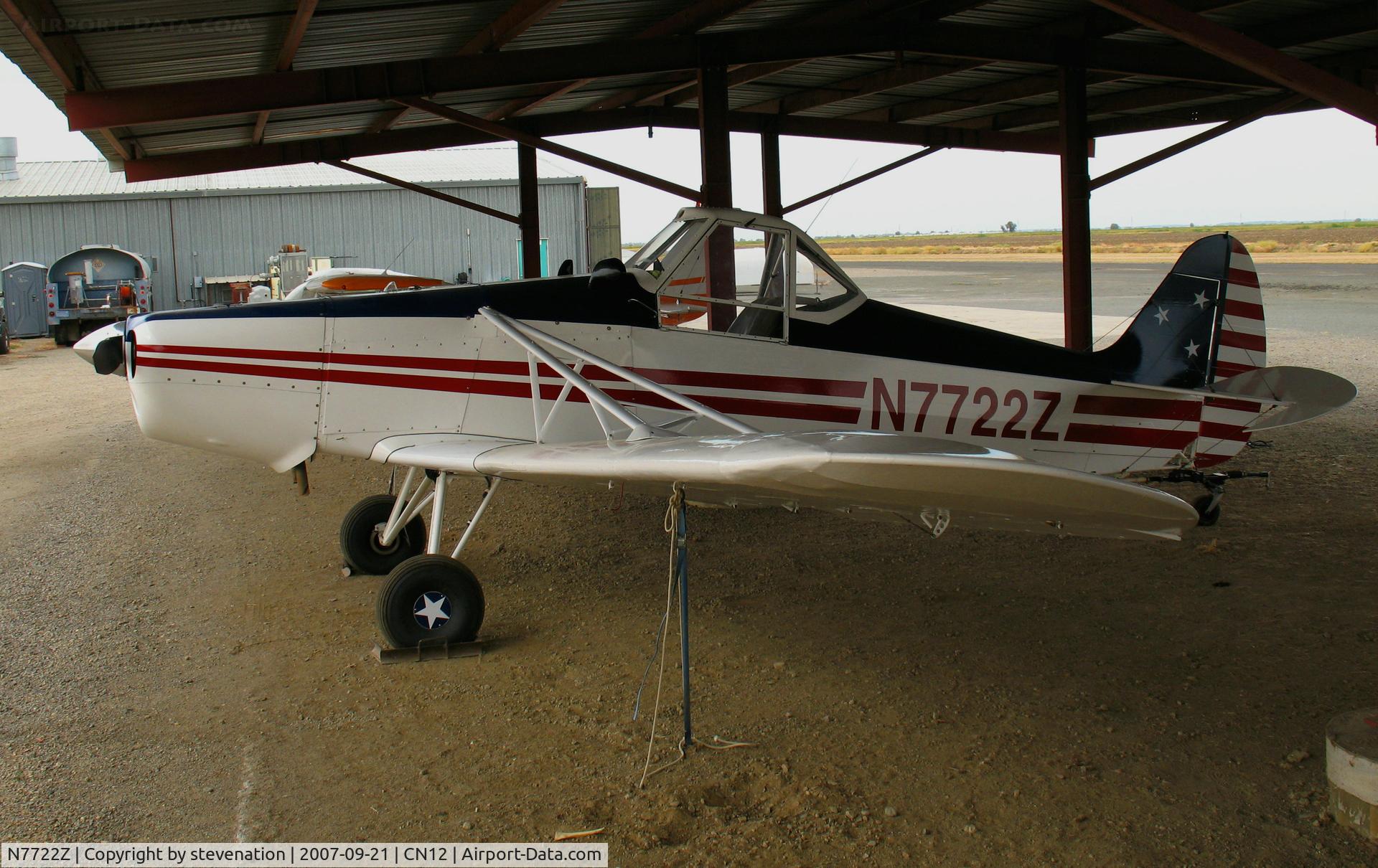N7722Z, 1966 Piper PA-25-235 C/N 25-3889, Locally-Based 1966 Piper PA-25-235 Pawnee tow plane @ Williams Gliderport, CA