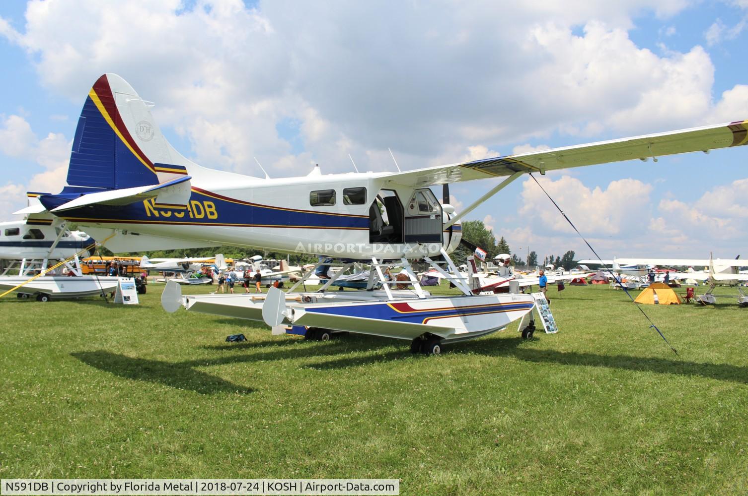 N591DB, 1959 De Havilland Canada DHC-2 C/N 1310, OSH 2018