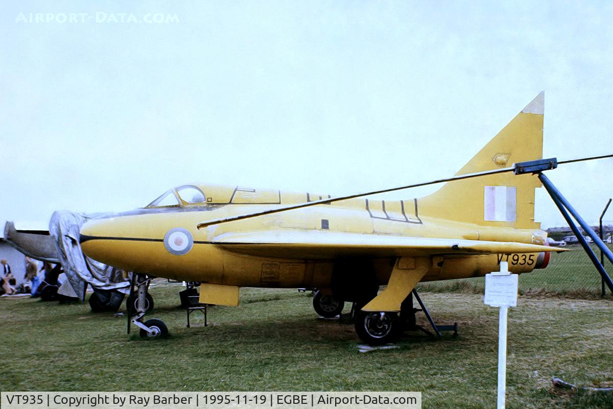 VT935, 1950 Boulton Paul P.111A C/N Not found VT935, VT935   Boulton-Paul P.111A (VT935) (Midland Air Museum) Coventry~G 19/11/1995