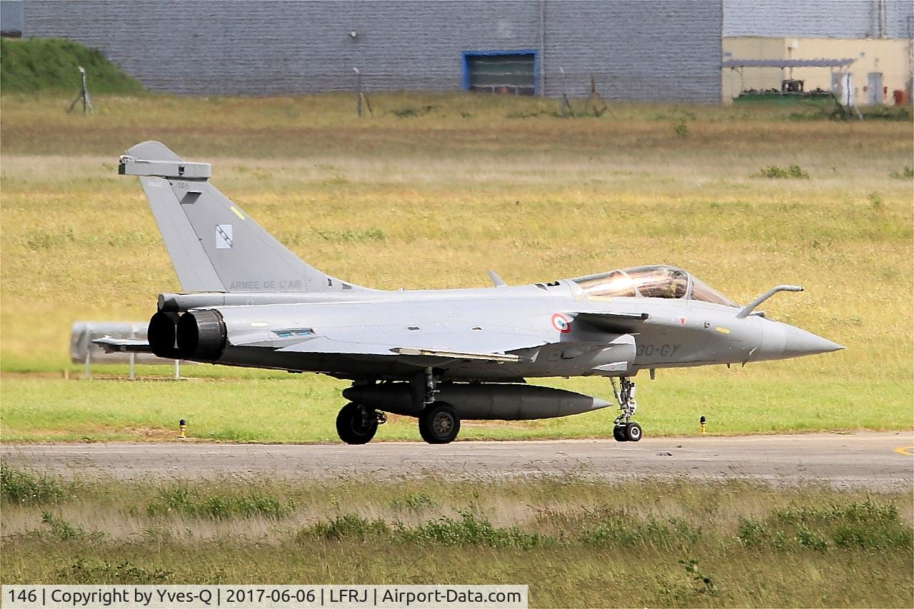 146, Dassault Rafale C C/N 146, Dassault Rafale C, Taxiing to flight line, Landivisiau Naval Air Base (LFRJ) Tiger Meet 2017