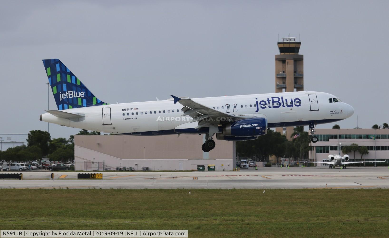 N591JB, 2004 Airbus A320-232 C/N 2246, FLL 2019