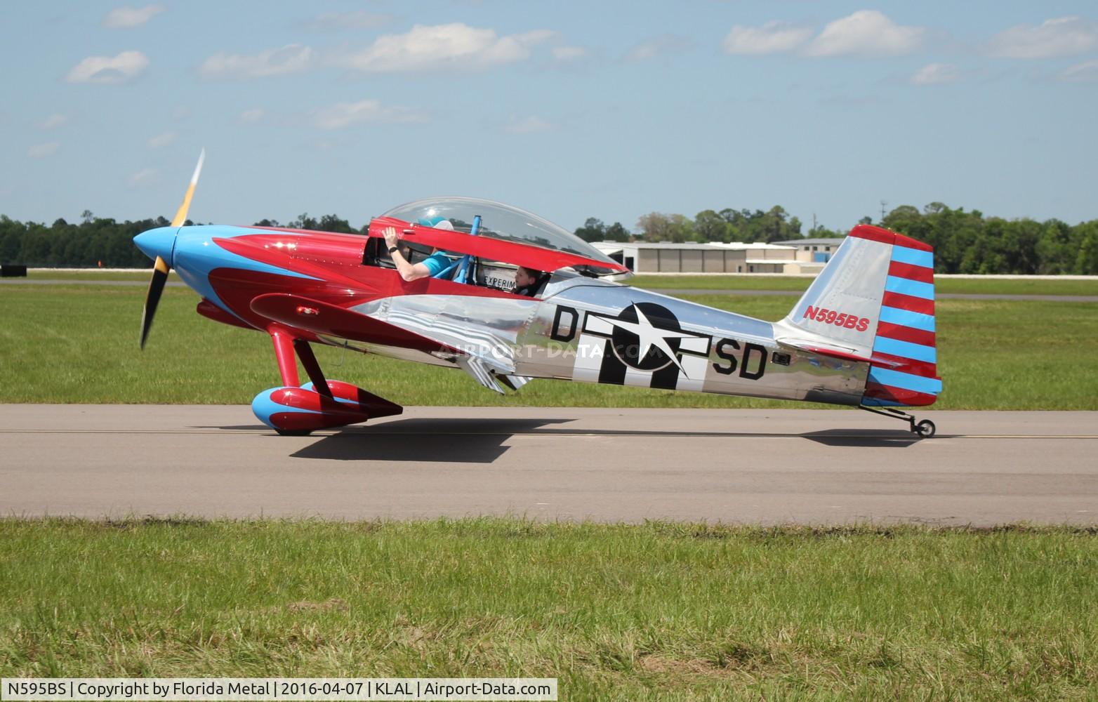 N595BS, 2001 Van's RV-4 C/N 3, SNF 2016