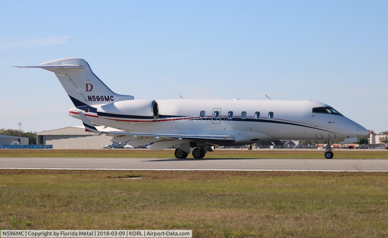 N596MC, 2004 Bombardier Challenger 300 (BD-100-1A10) C/N 20027, ORL 2018