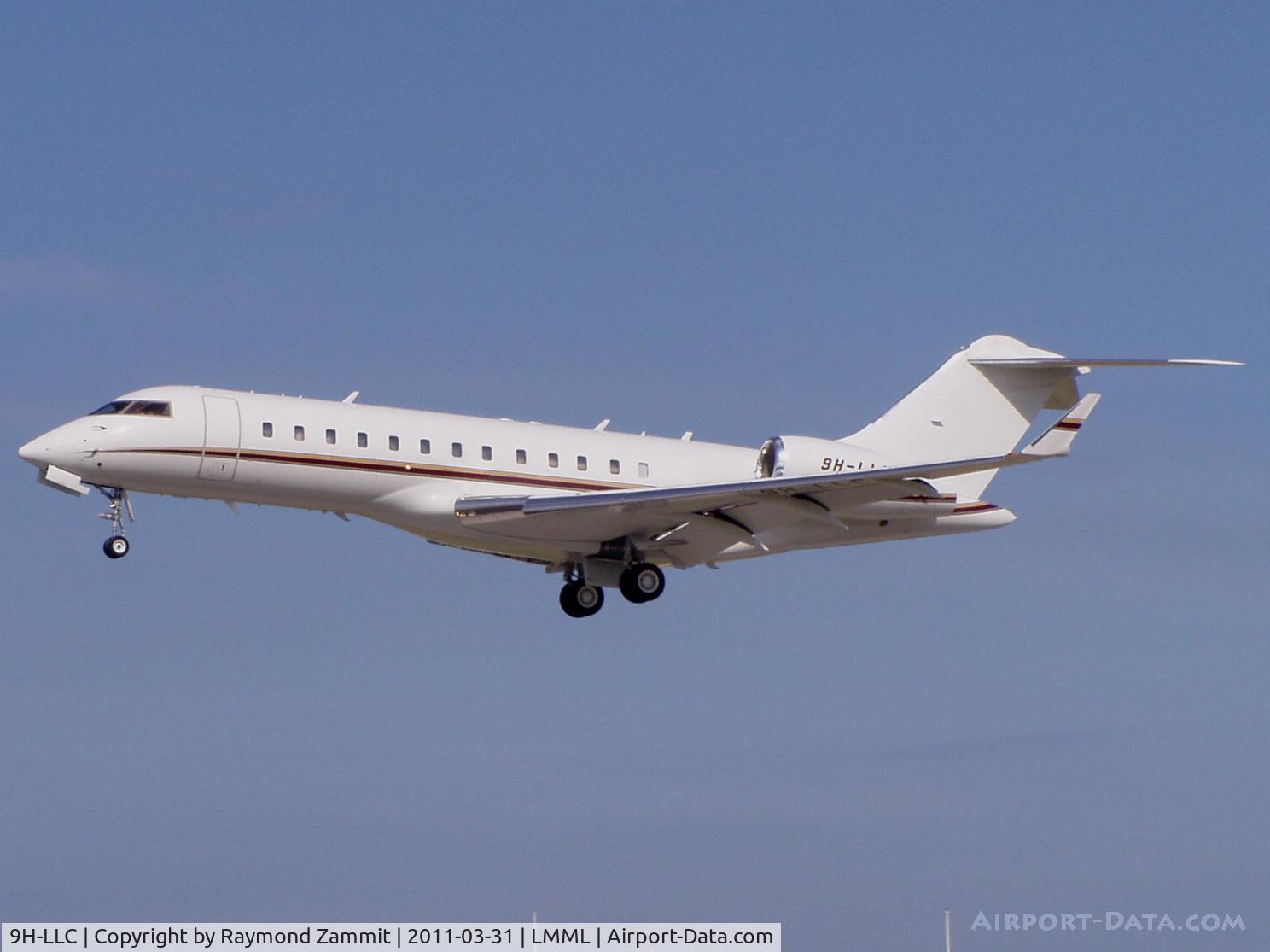 9H-LLC, 2001 Bombardier BD-700-1A10 Global Express C/N 9098, Bombardier BD-700 Global Express 9H-LLC Carre Aviation