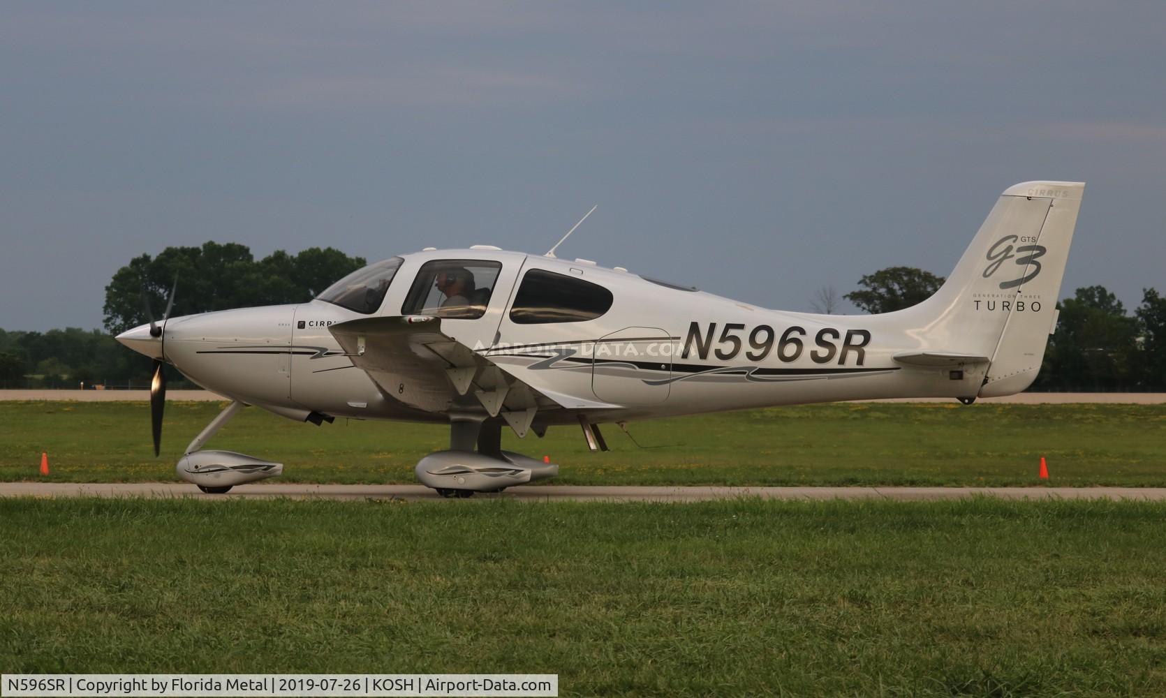 N596SR, 2007 Cirrus SR22 G3 GTS Turbo C/N 2795, OSH 2019