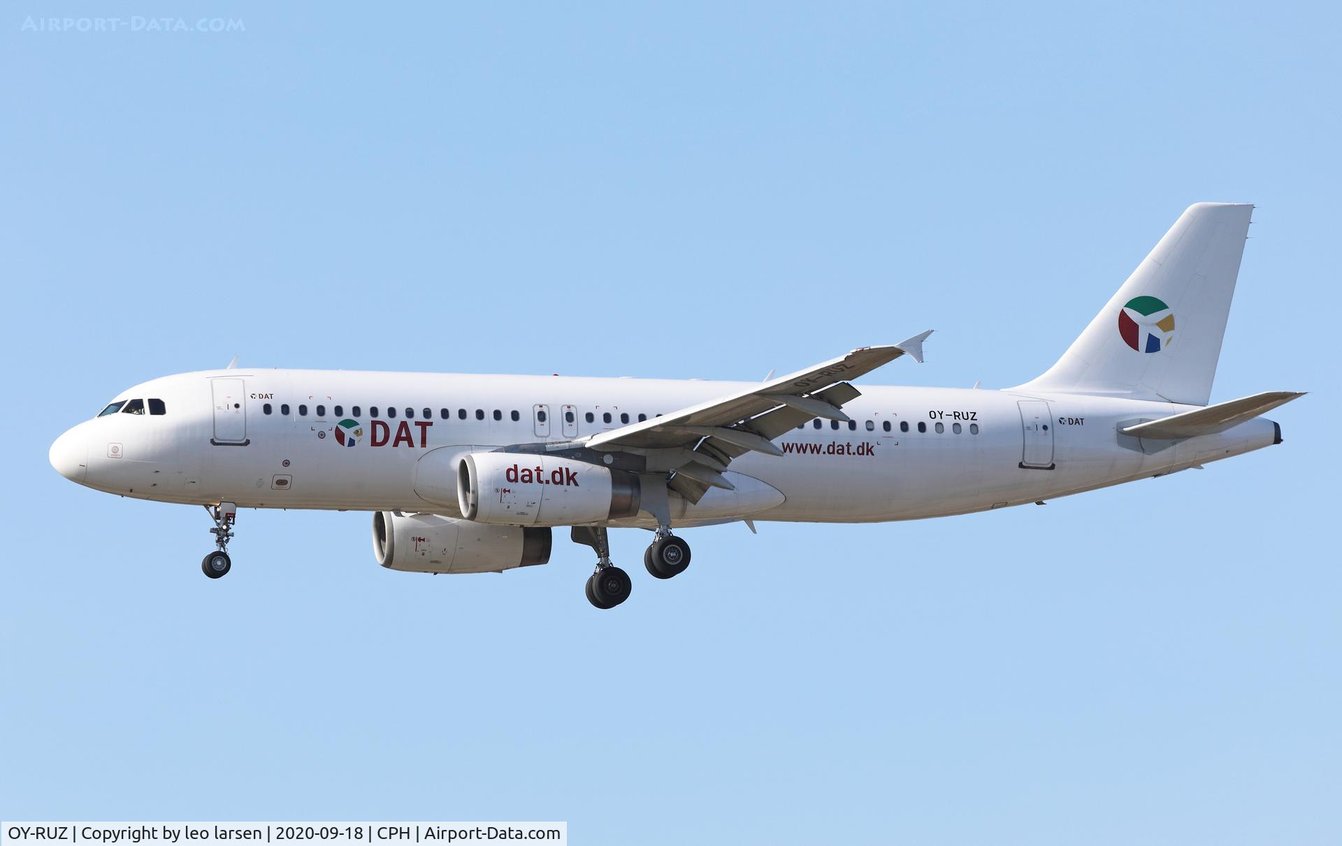 OY-RUZ, 1998 Airbus A320-233 C/N 839, Copenhagen 18.9.2020
