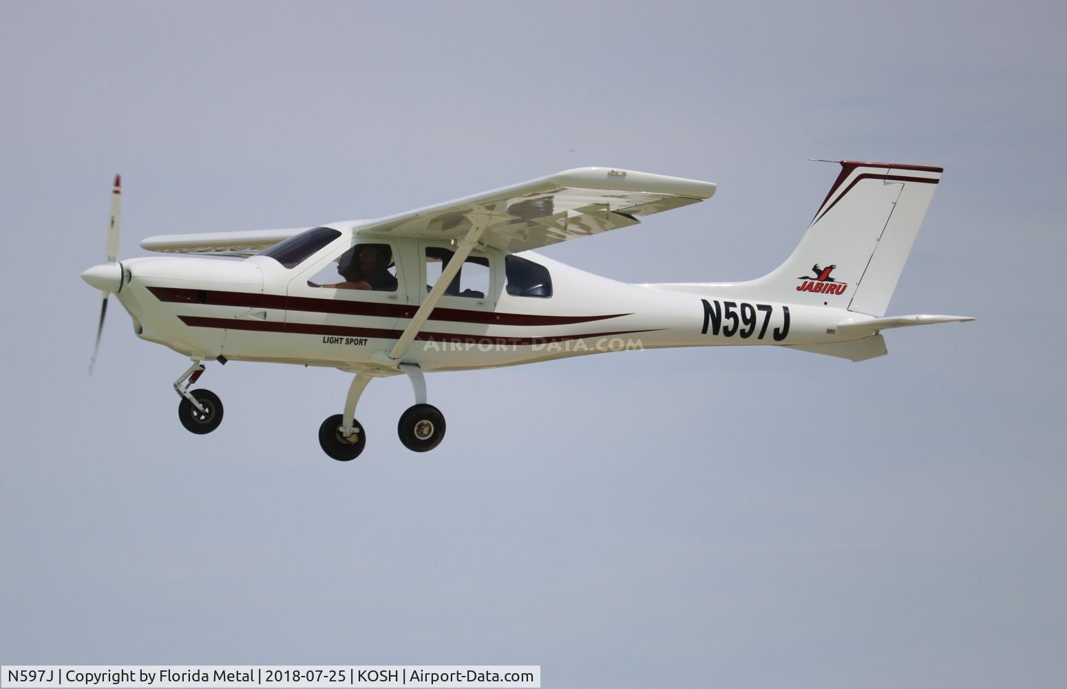 N597J, 2007 Jabiru J250-SP C/N 425, OSH 2018