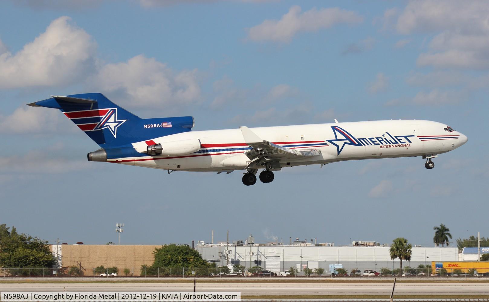 N598AJ, 1979 Boeing 727-212 C/N 21947, MIA 2012